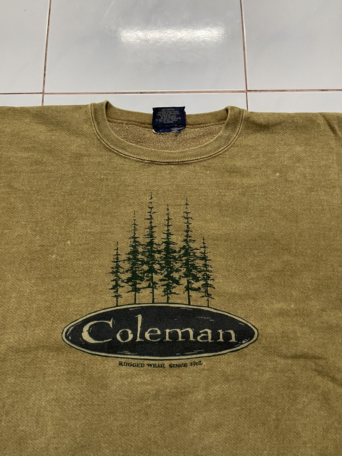 Coleman × Vintage 90s COLEMAN OUTDOOR MADE IN USA RARE Size US M / EU 48-50 / 2 - 5 Thumbnail