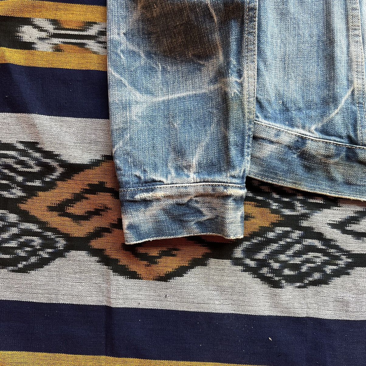 Japanese Brand Omnigod Trucker Denim Jacket Size US M / EU 48-50 / 2 - 3 Thumbnail