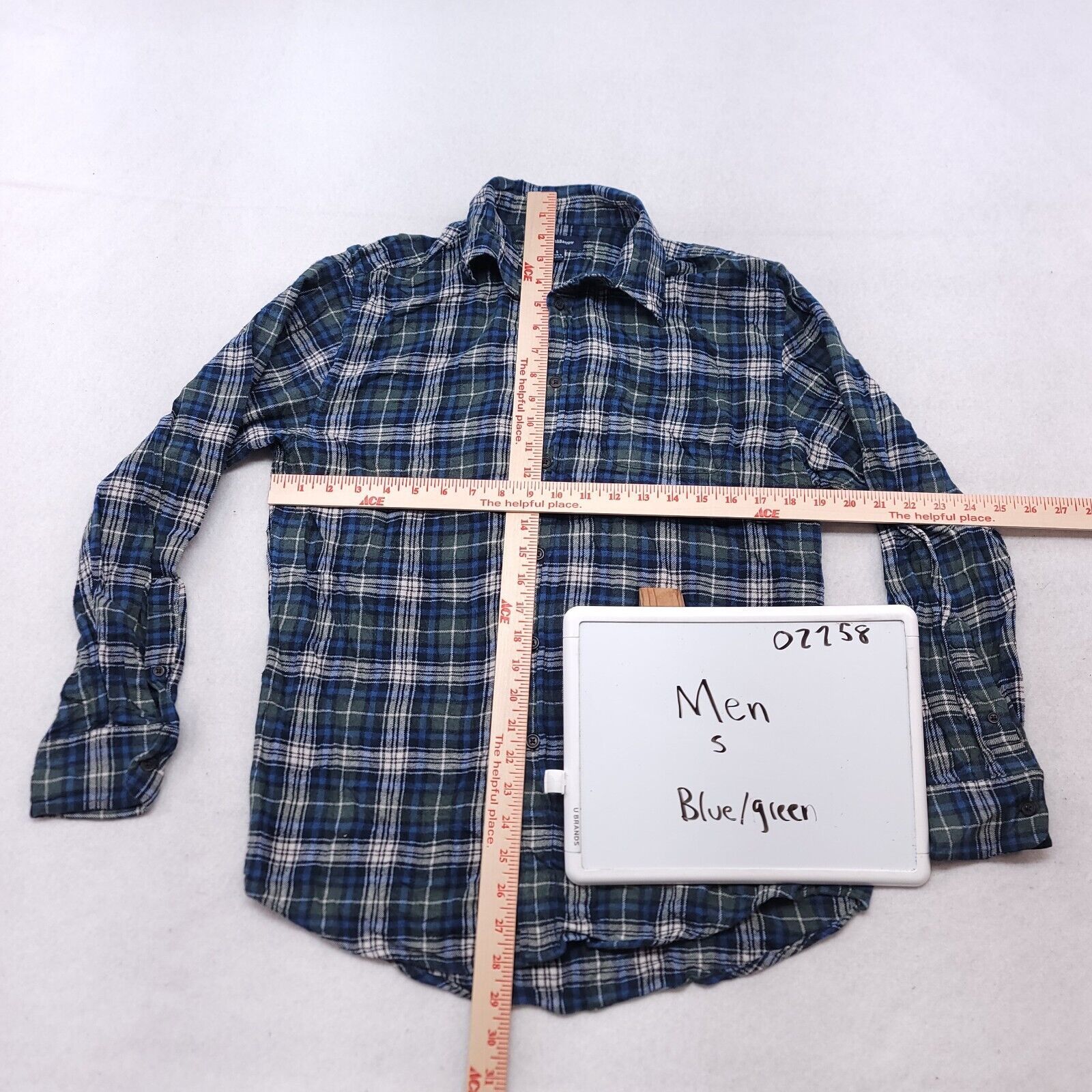 Croft & Barrow Croft & Barrow Tartan Flannel Shirt Mens Size Small S Blue Size US S / EU 44-46 / 1 - 6 Thumbnail