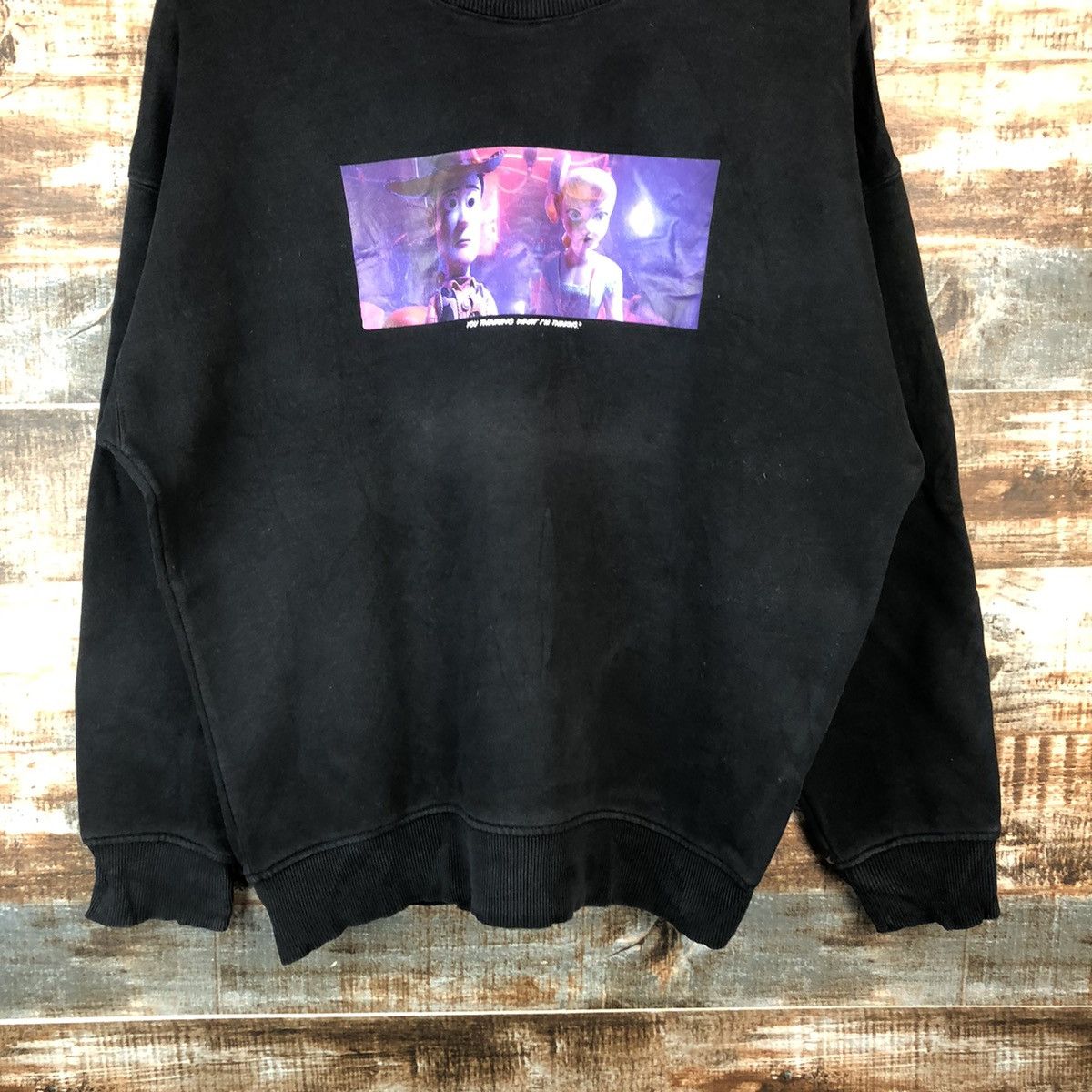 Cartoon Network × Disney × Vintage H&M Divided Disney Toy Story Black Sweatshirt #A2036 Size US XS / EU 42 / 0 - 3 Thumbnail