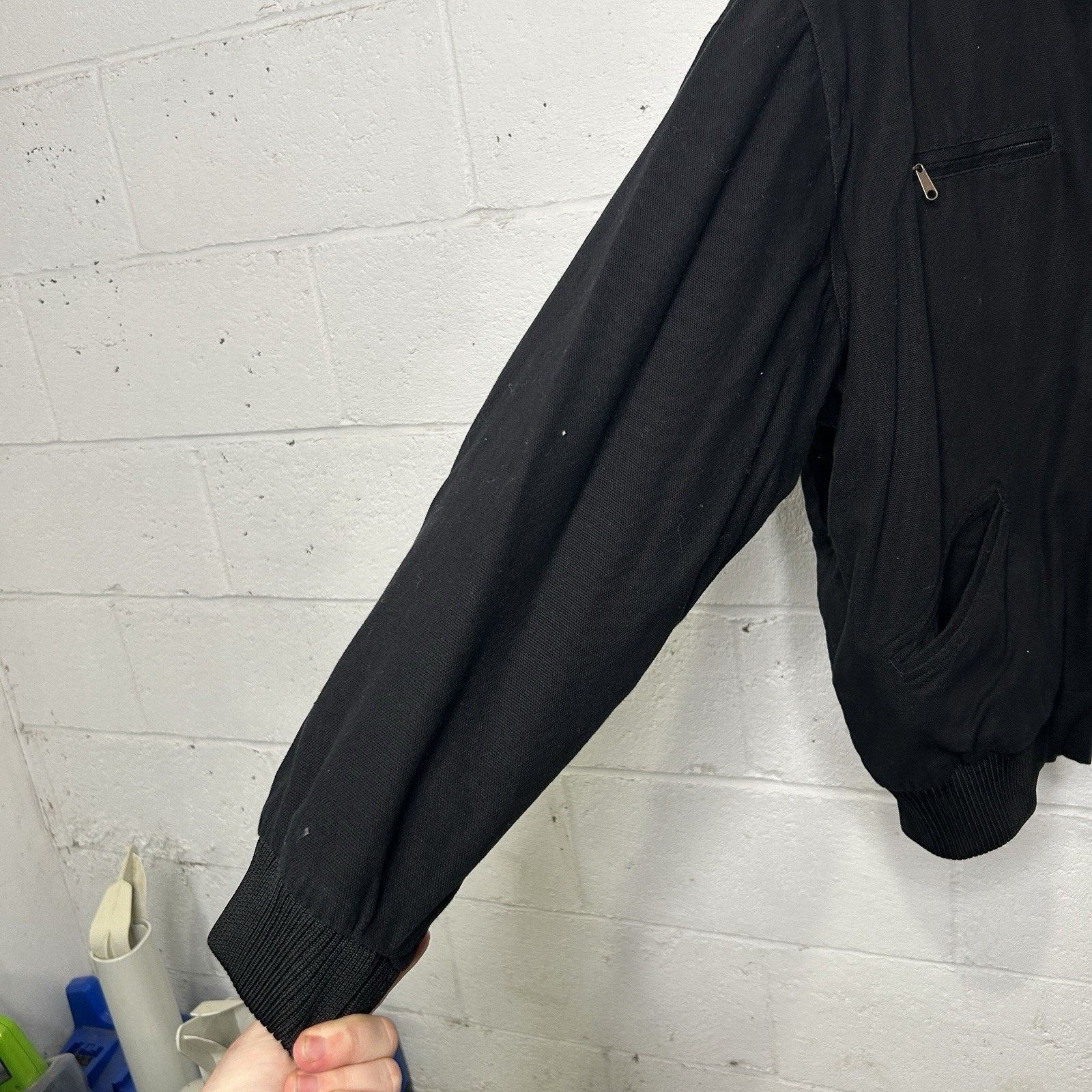 The Unbranded Brand Vintage Tri-Mountain Santa Fe Style Workwear Jacket “Black” Size US XL / EU 56 / 4 - 5 Thumbnail