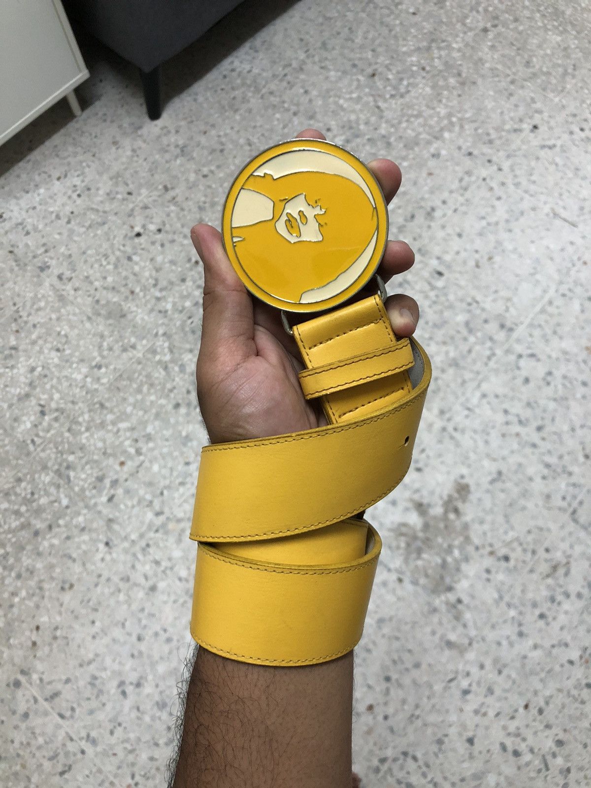 Hysteric Glamour Vintage 90s Hysteric Glamour Econic Buckle Belt Yellow Size ONE SIZE - 1 Thumbnail