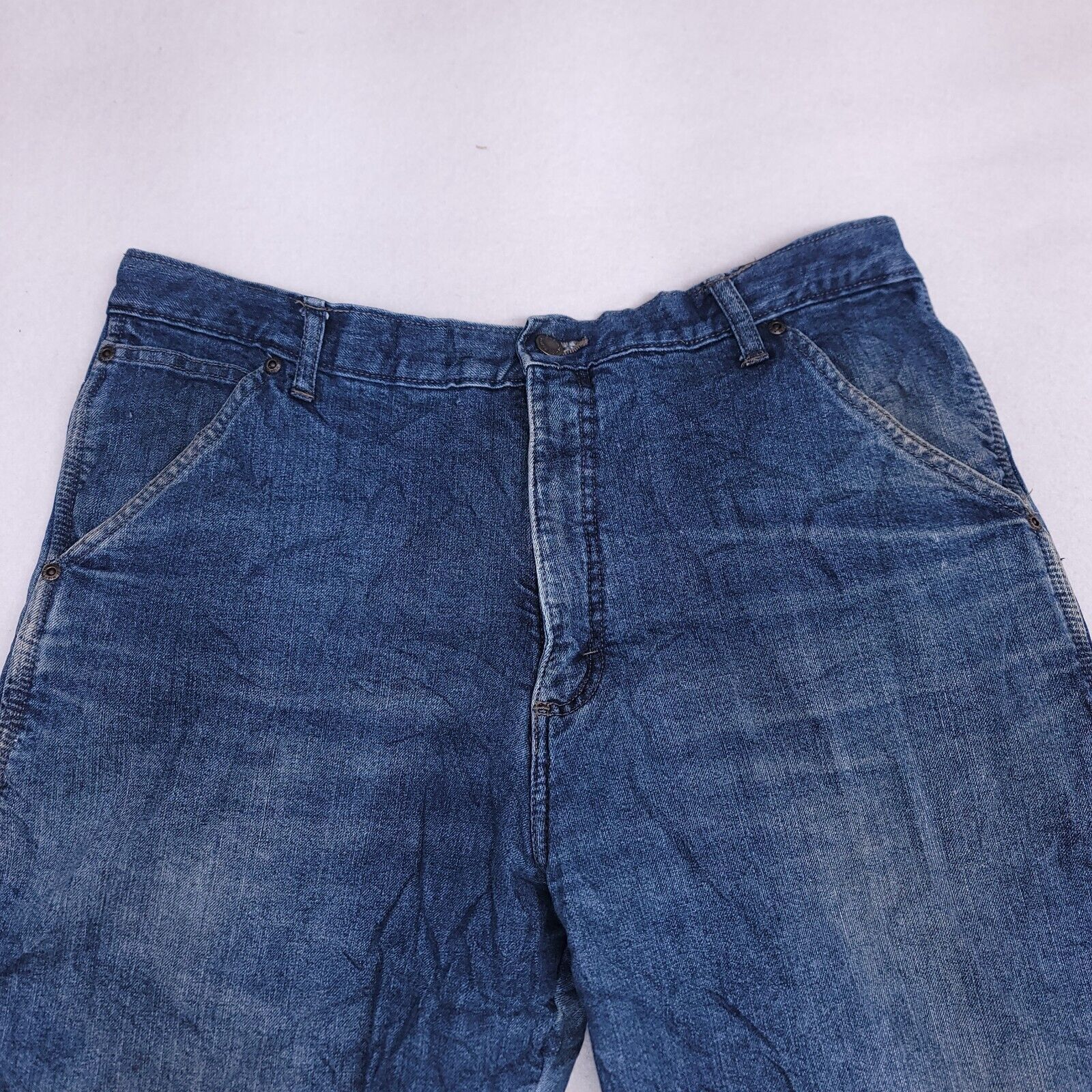 Wrangler Wrangler Authentics Button Denim Jeans Mens Size 36x30 Blue Size US 36 / EU 52 - 2 Thumbnail