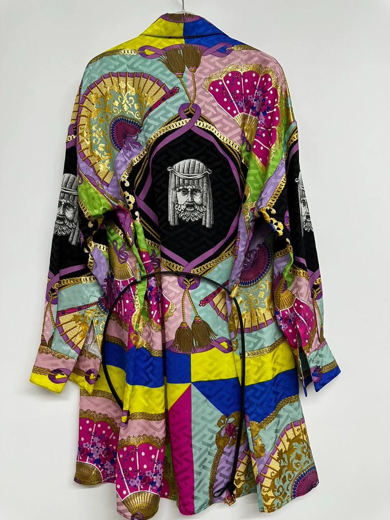 Versace Versace Shirt dress Size S / US 4 / IT 40 - 2 Thumbnail