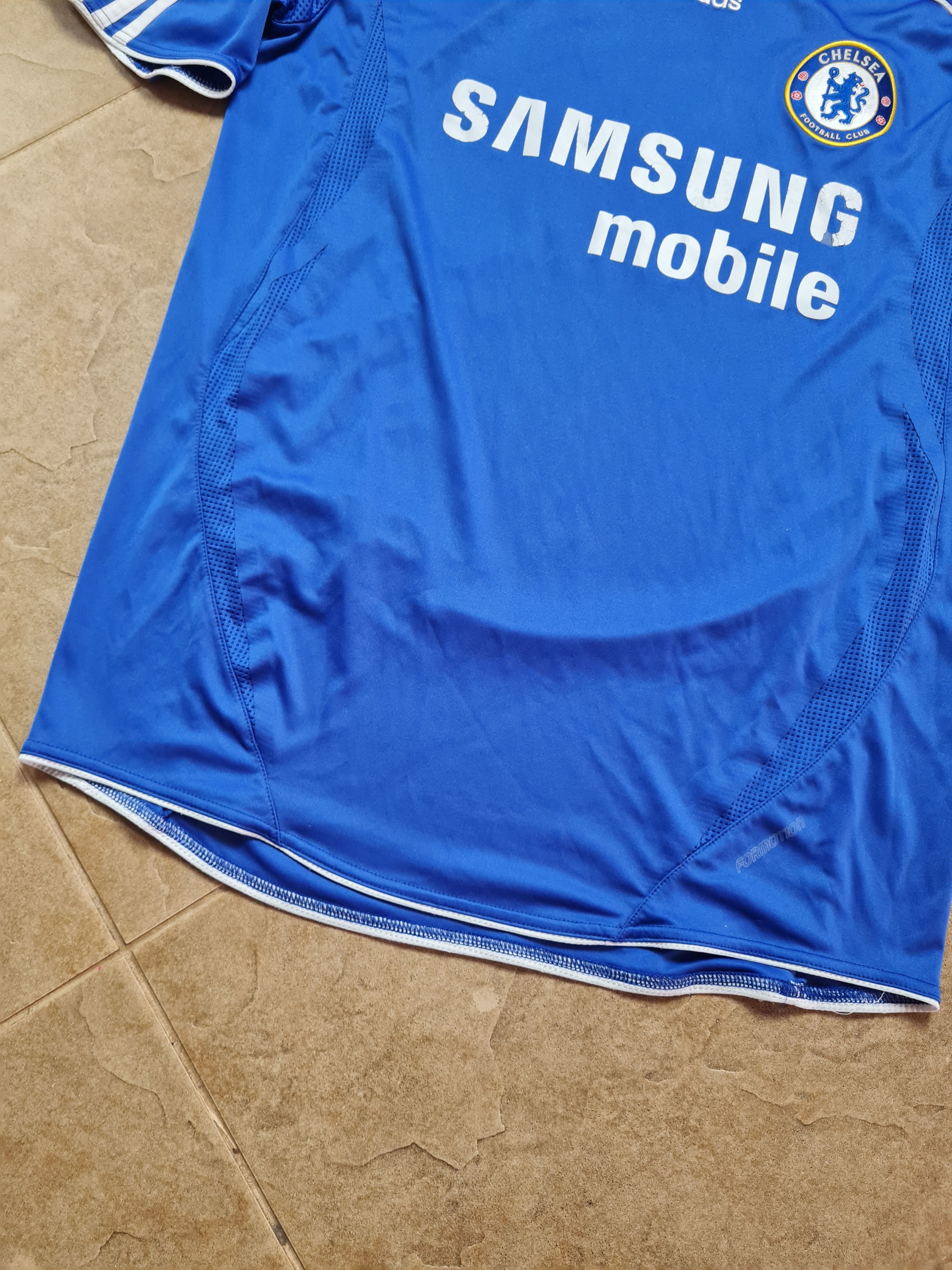 Adidas Football Jersey Adidas Chelsea 2006-2008 Soccer Shirt #9 Size US L / EU 52-54 / 3 - 7 Thumbnail