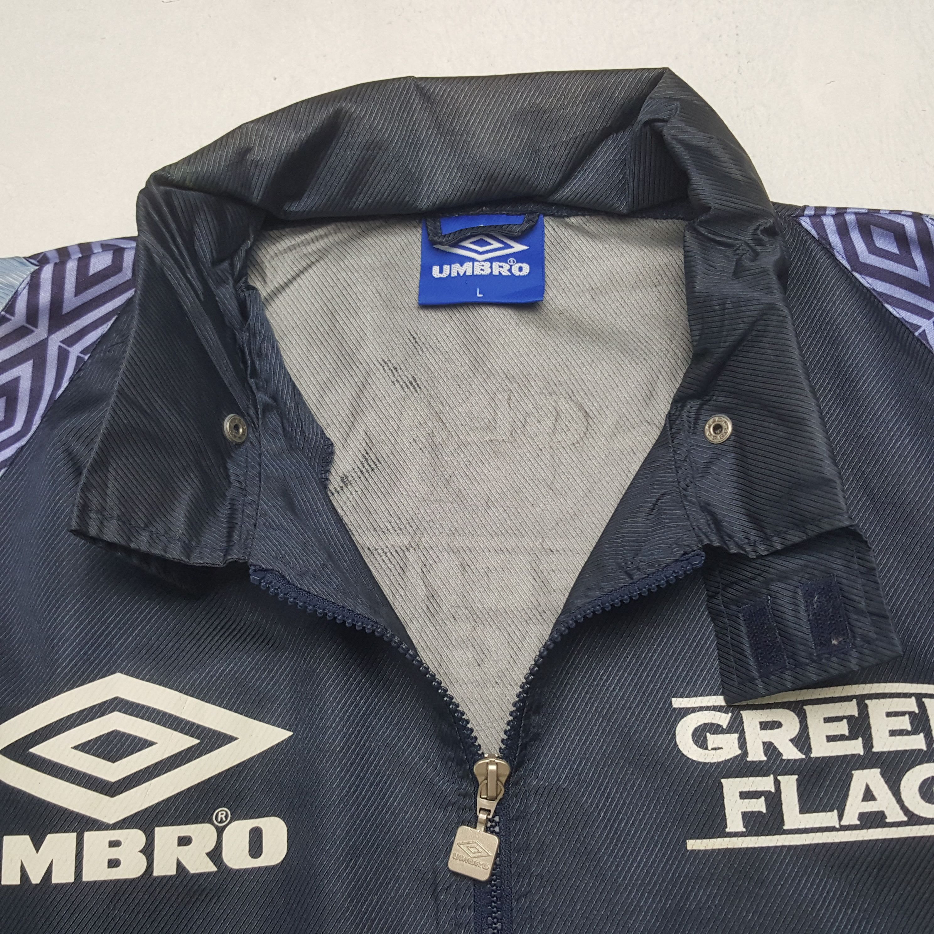Umbro Vintage Umbro England FC Windbreaker Jacket RR6 Size US XXL / EU 58 / 5 - 5 Thumbnail