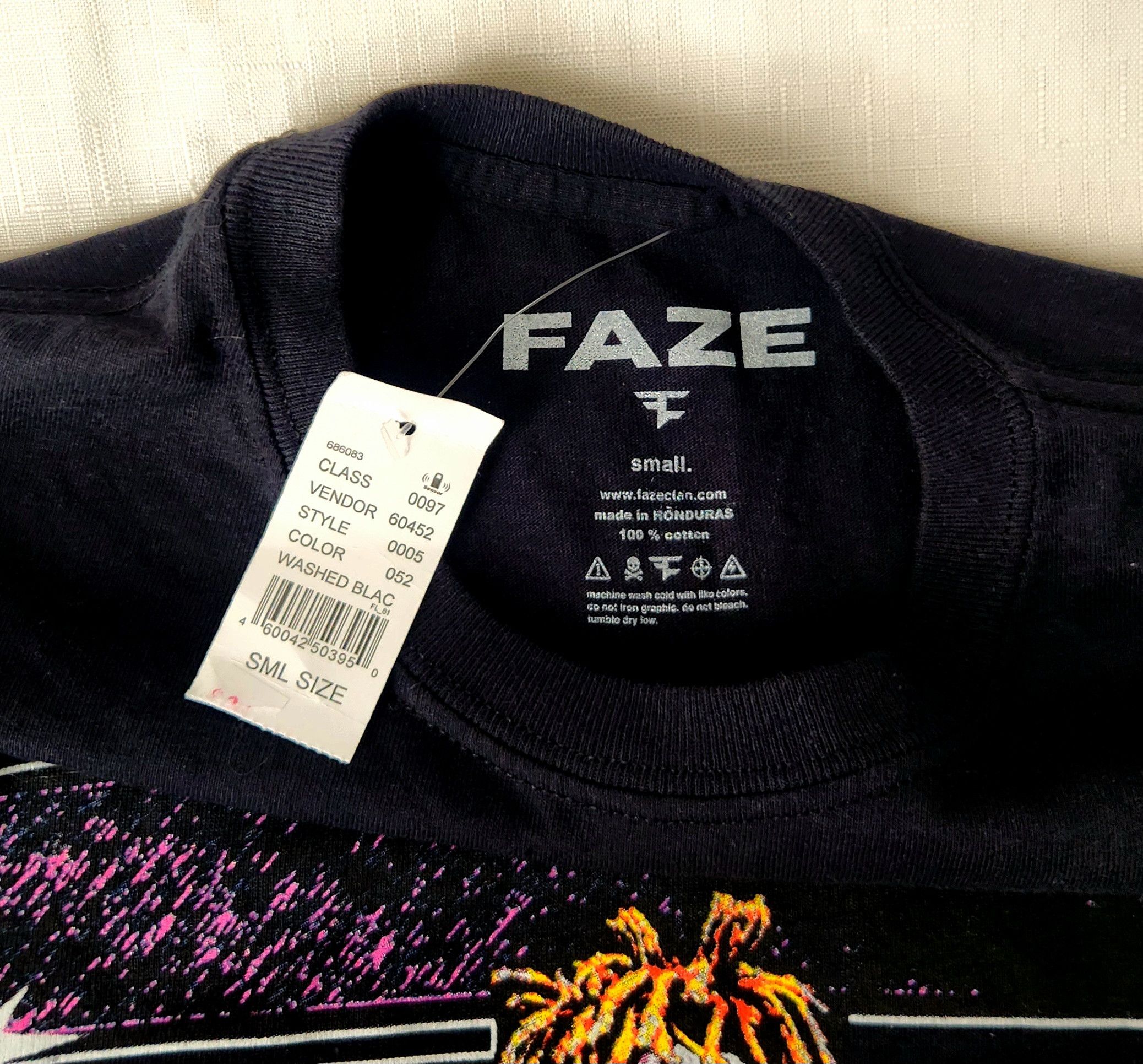 999 Club × FaZe Ben Davis Y2K Zipper Shirt Mens Black Quarter Zip SZ Large Size US S / EU 44-46 / 1 - 3 Thumbnail