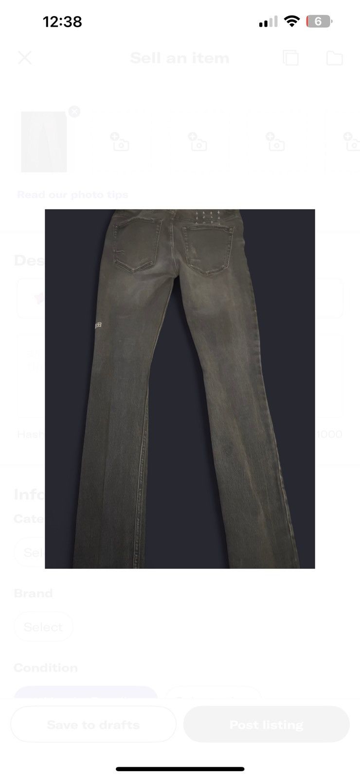 Ksubi Van Winkle Burnt Ksubis Size US 28 / EU 44 - 2 Thumbnail