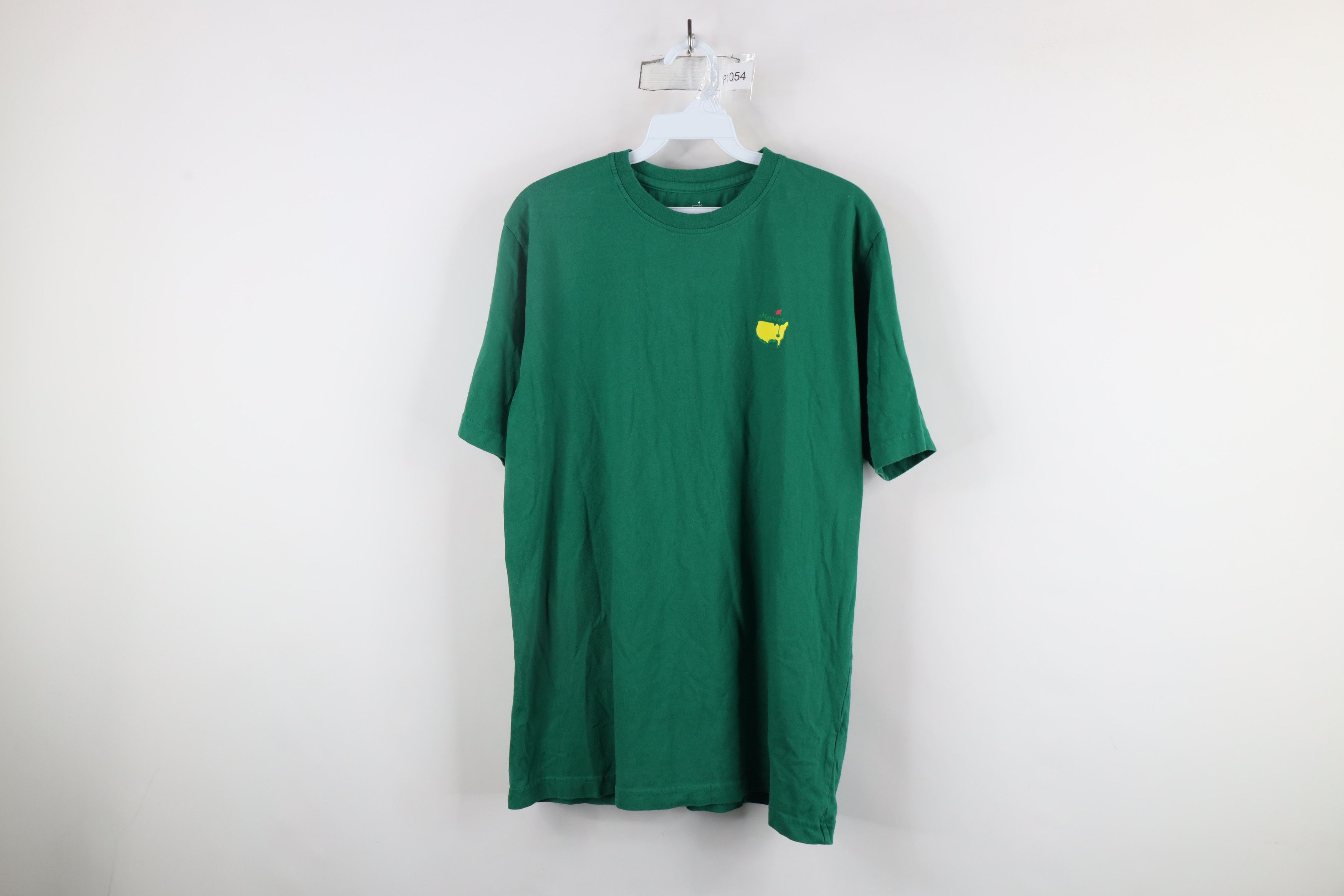 Vintage The Masters 2022 Short Sleeve Golfing T-Shirt Green Cotton Size US M / EU 48-50 / 2 - 1 Thumbnail
