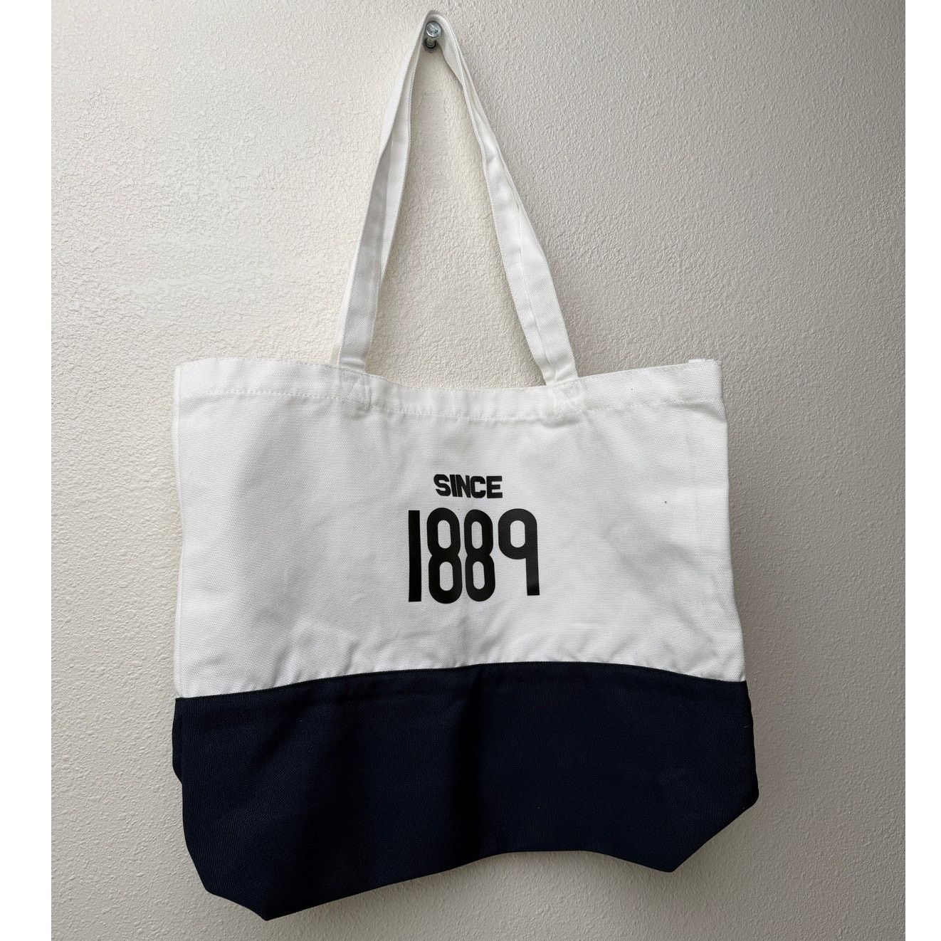 Other NWT Michelin Logo Tote Bag White Navy Black Unisex Size ONE SIZE - 2 Thumbnail