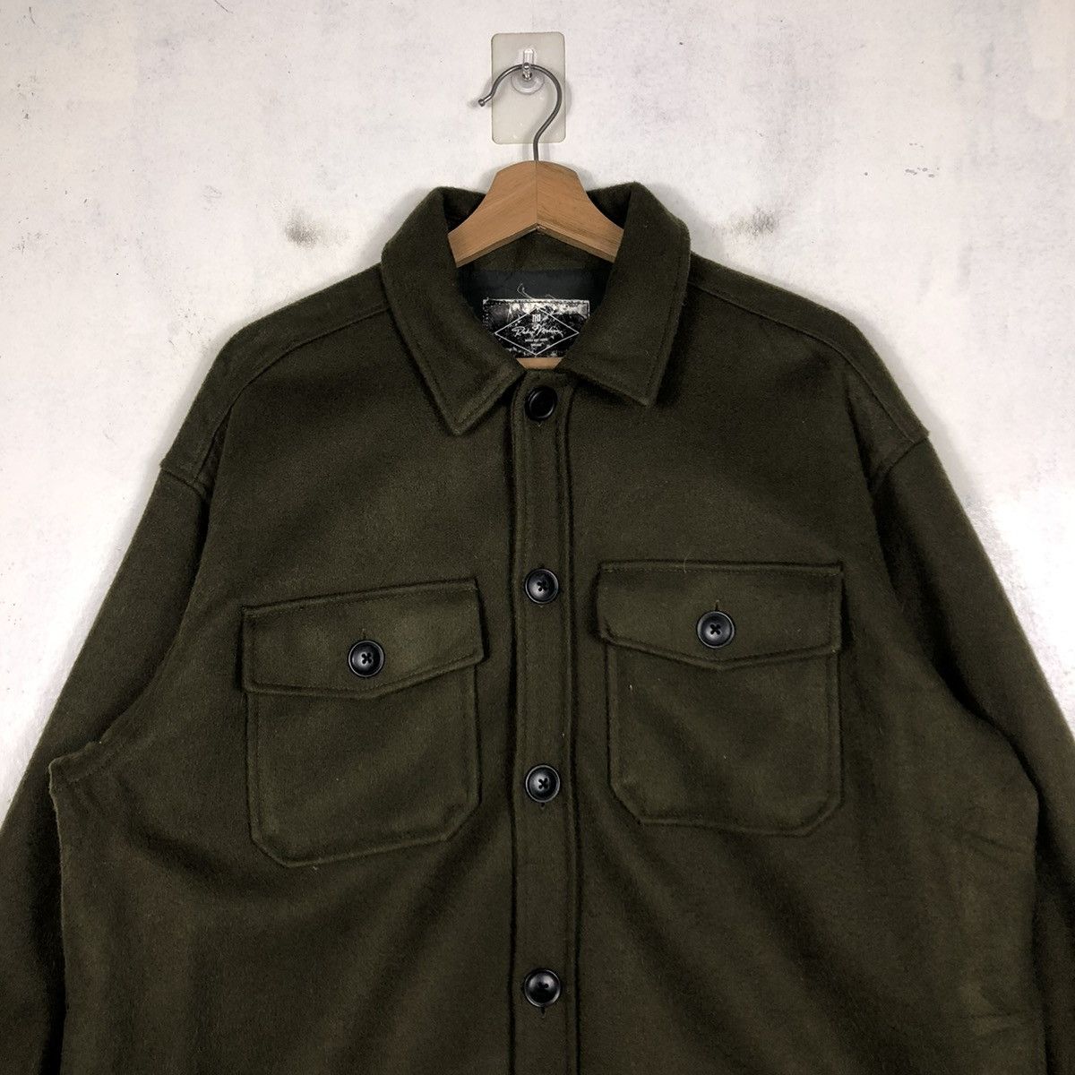 Japanese Brand 📌VINTAGE WOOL BIKET JACKET RAGEBLUE ISSEY MIYAKE Size US M / EU 48-50 / 2 - 4 Thumbnail