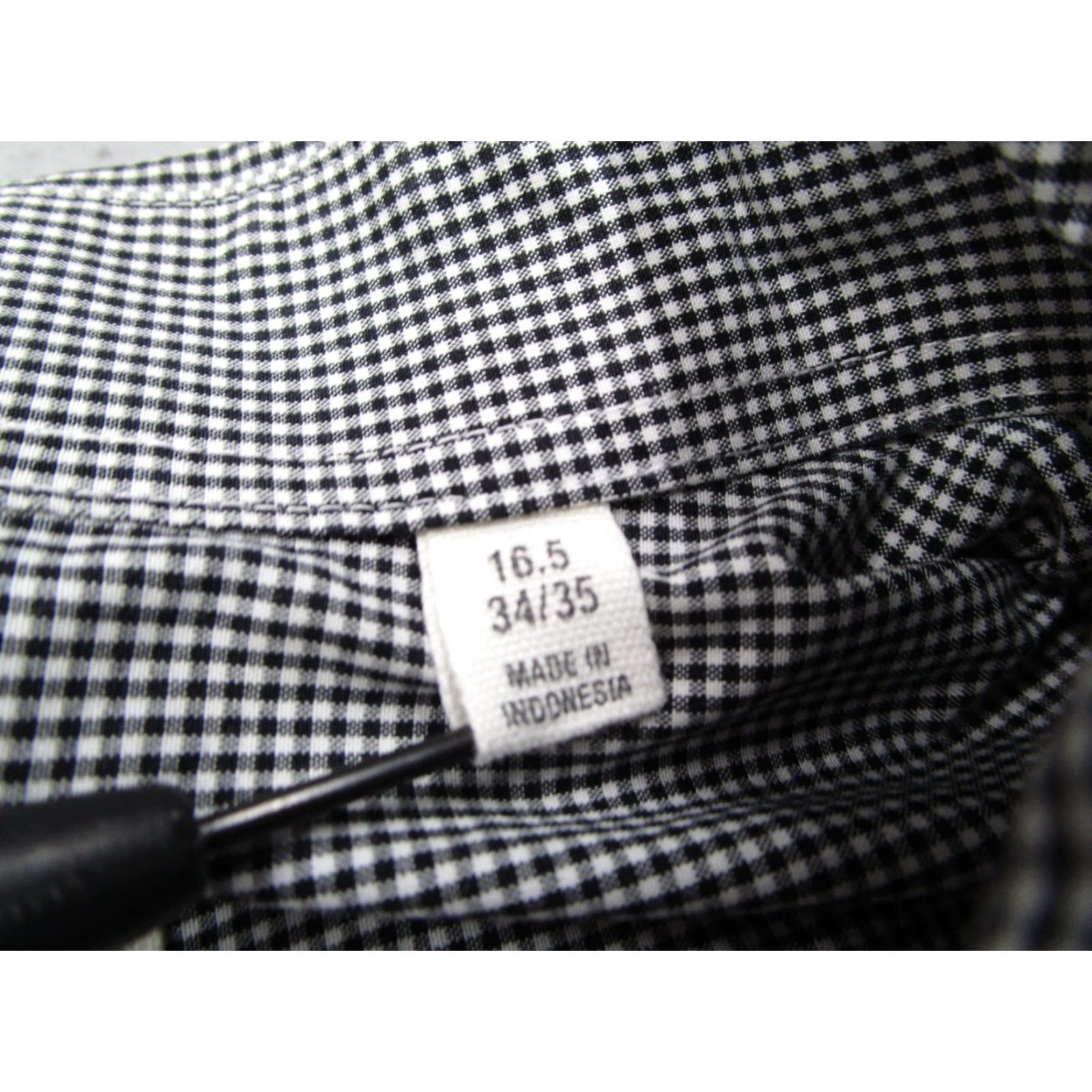 Todd Snyder Todd Snyder Shirt Mens 16.5 34 Black Button-Up Long Sleeve Casual Workwear Size US S / EU 44-46 / 1 - 4 Thumbnail