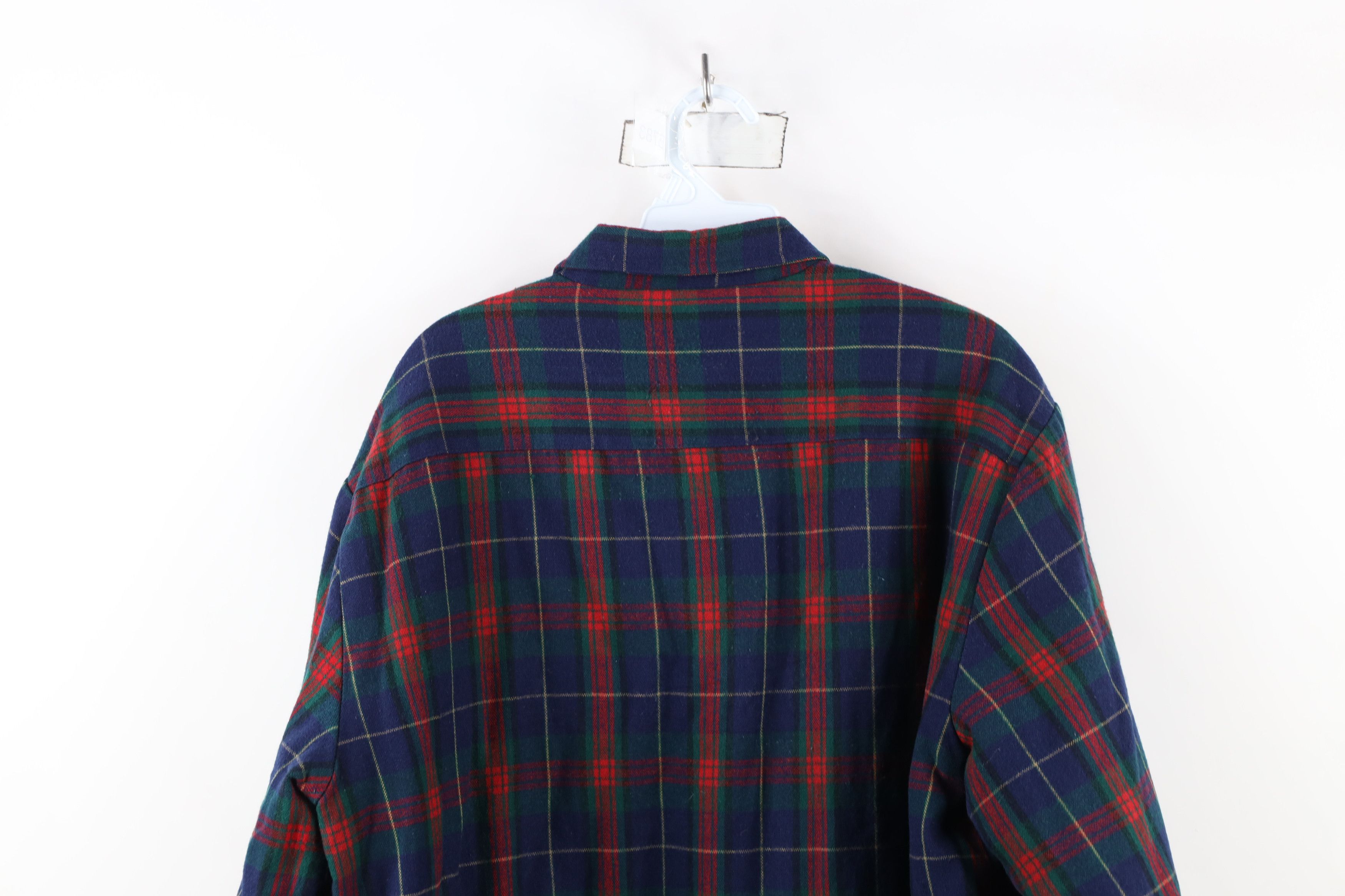 Vintage Vintage 90s Streetwear Knit Quilted Button Shirt Jacket Size US L / EU 52-54 / 3 - 16 Thumbnail