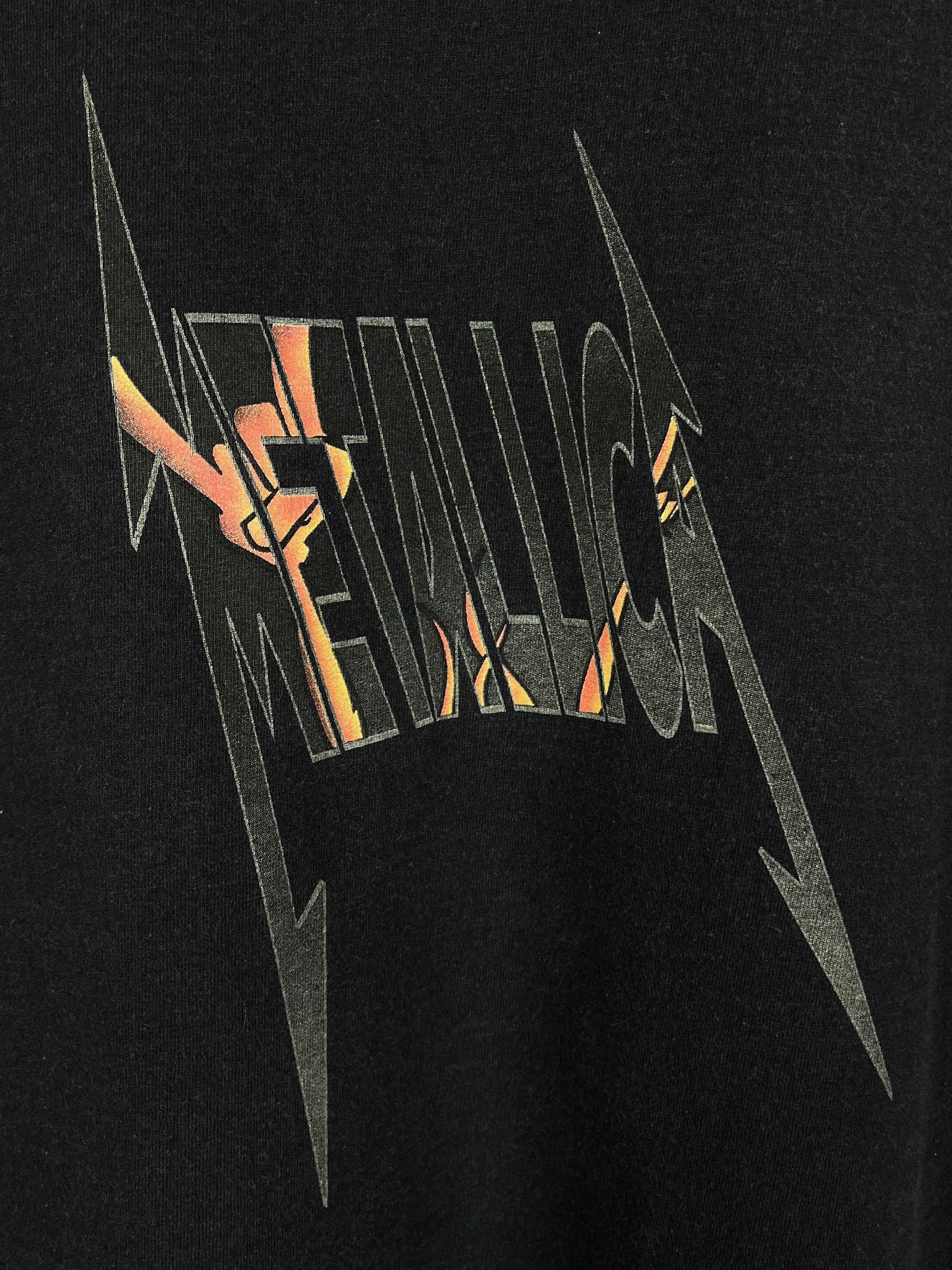 Band Tees Vintage Metallica Fireman Rare Rock Band T Shirt 00’s Size US XL / EU 56 / 4 - 19 Thumbnail