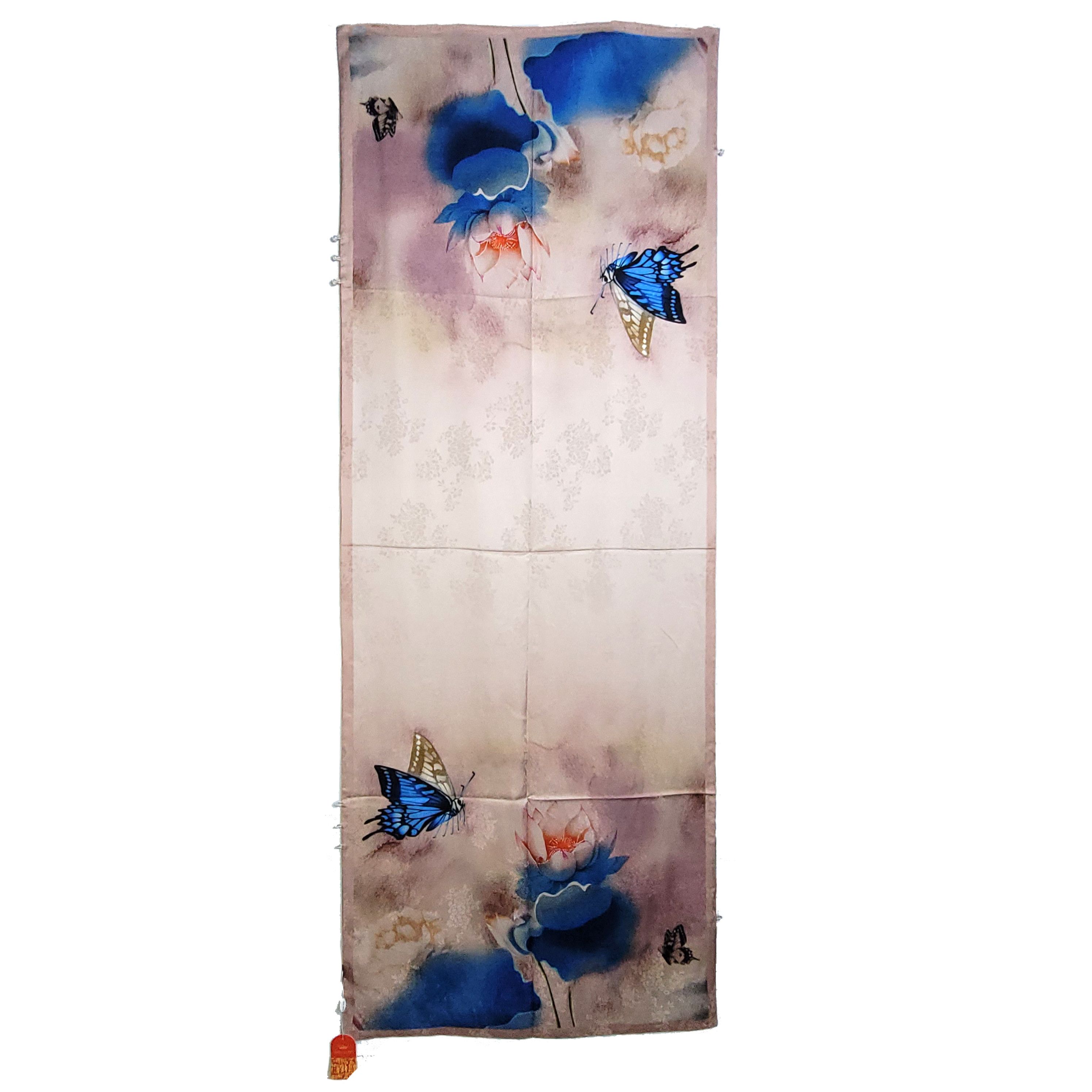 Other NWT Double-Sided Double-Layer Long Silk Scarf 27"x70" PK5992 Size ONE SIZE - 7 Thumbnail