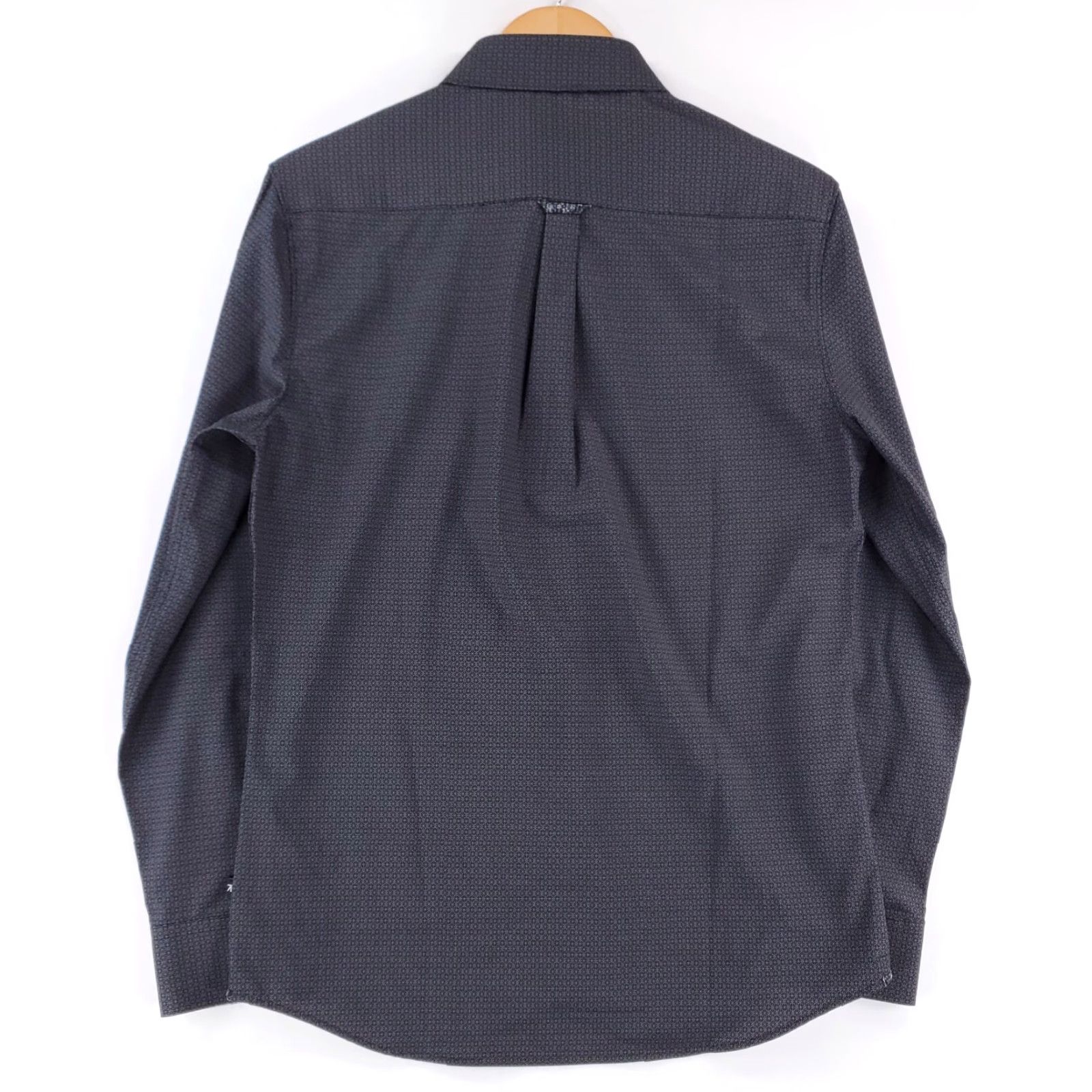Vintage 7 Diamonds Button-Up Shirt Gray Patterned Mens S 4 Way Stretch Long Sleeve Regular Mens Shirt S Grau Patterned Size US S / EU 44-46 / 1 - 4 Thumbnail