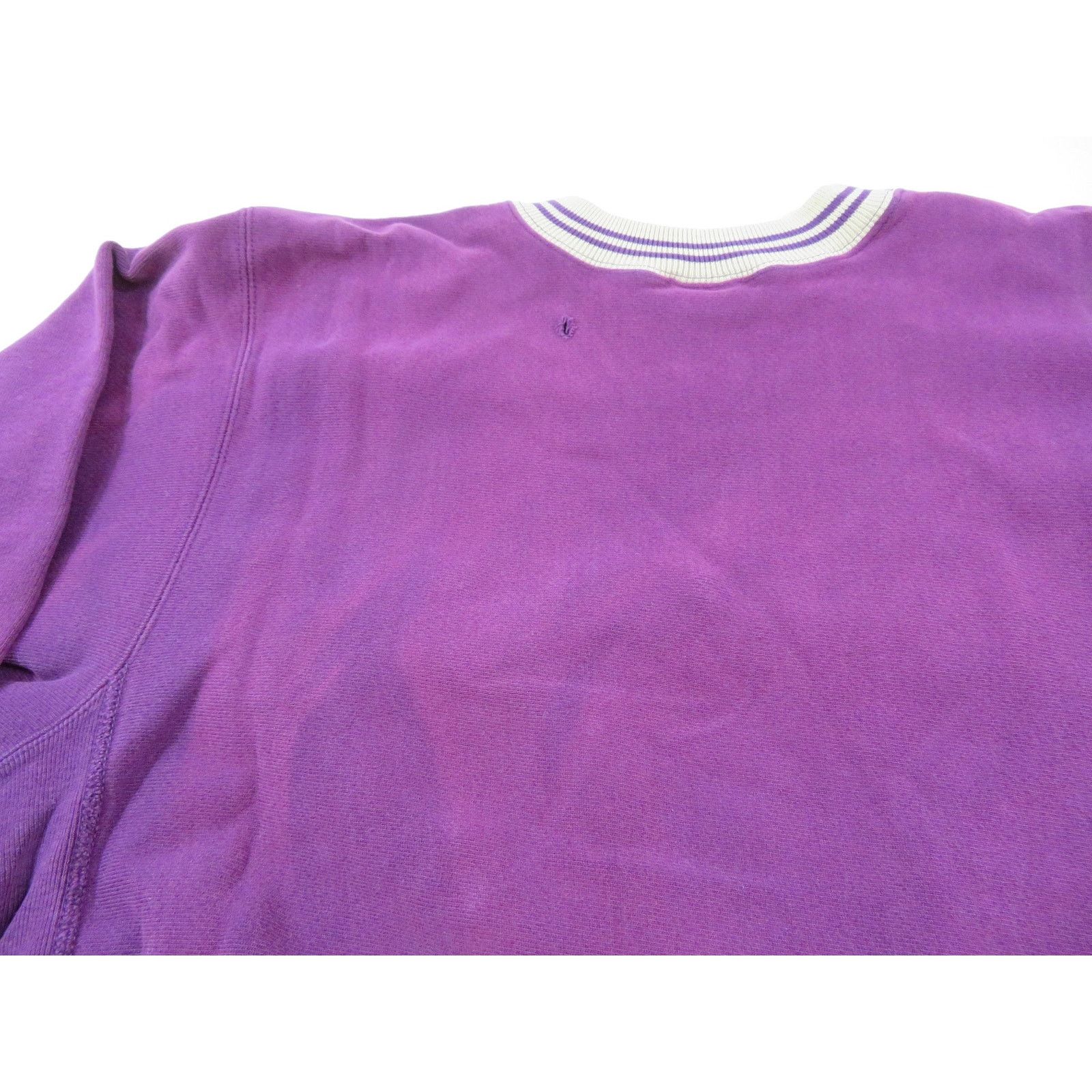 Champion Champion Reverse Weave Sweatshirt Spellout Purple Sz M 1990s Size US M / EU 48-50 / 2 - 5 Thumbnail
