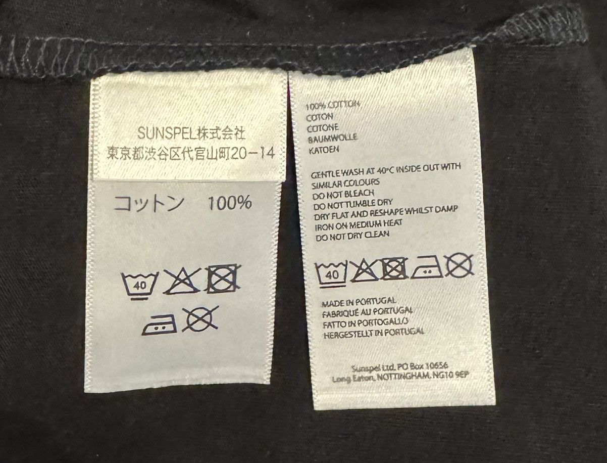 Sunspel Riviera T-Shirt - Black Size US S / EU 44-46 / 1 - 4 Thumbnail