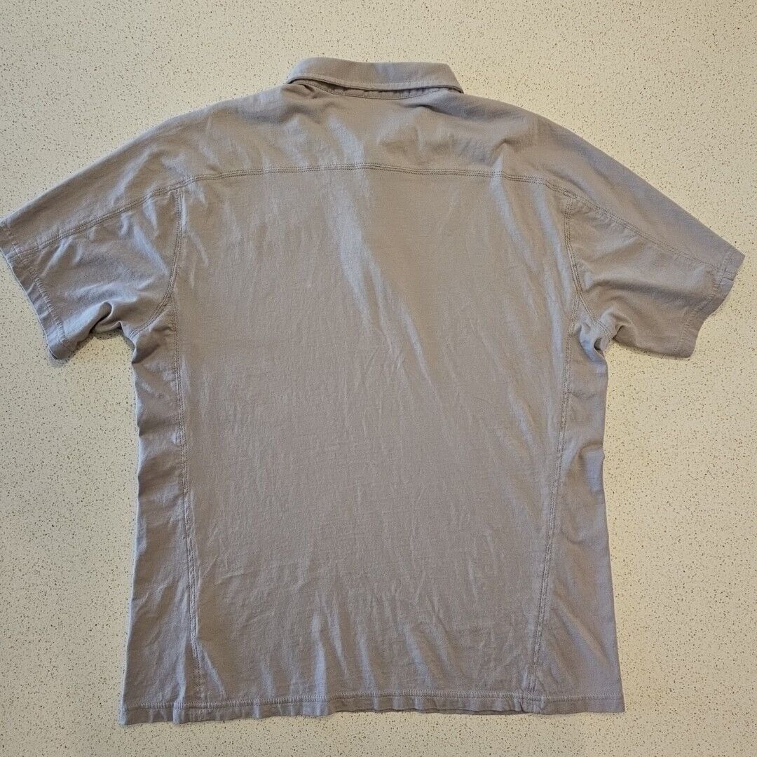 Kuhl Kuhl Wayfarer Polo Shirt Mens XL Gray Organic Cotton Wildfib Size US XL / EU 56 / 4 - 6 Thumbnail