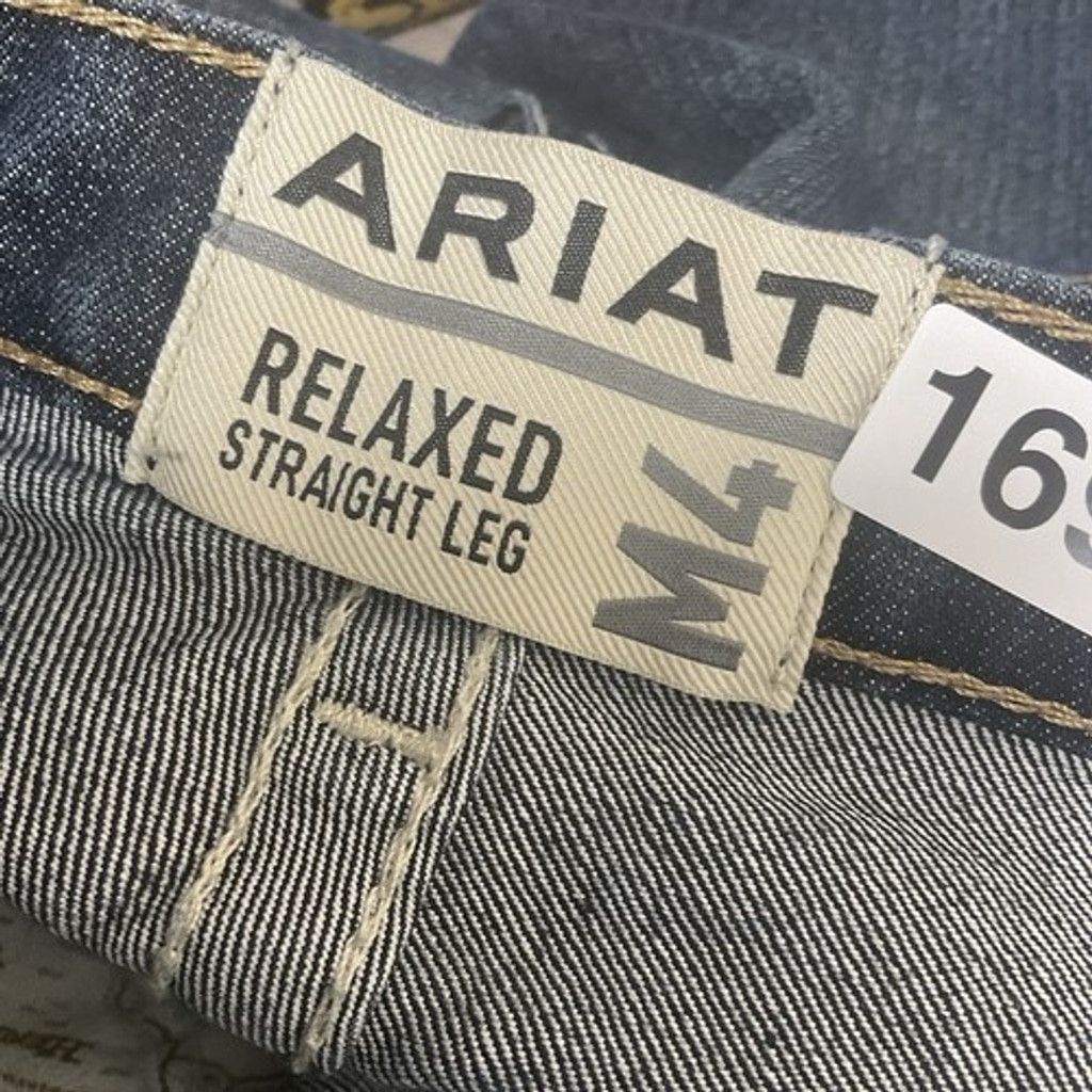Ariat Ariat M4 Relaxed Blue Cutoff Jean Shorts Unisex Adult 32x32 Size US 32 / EU 48 - 2 Thumbnail