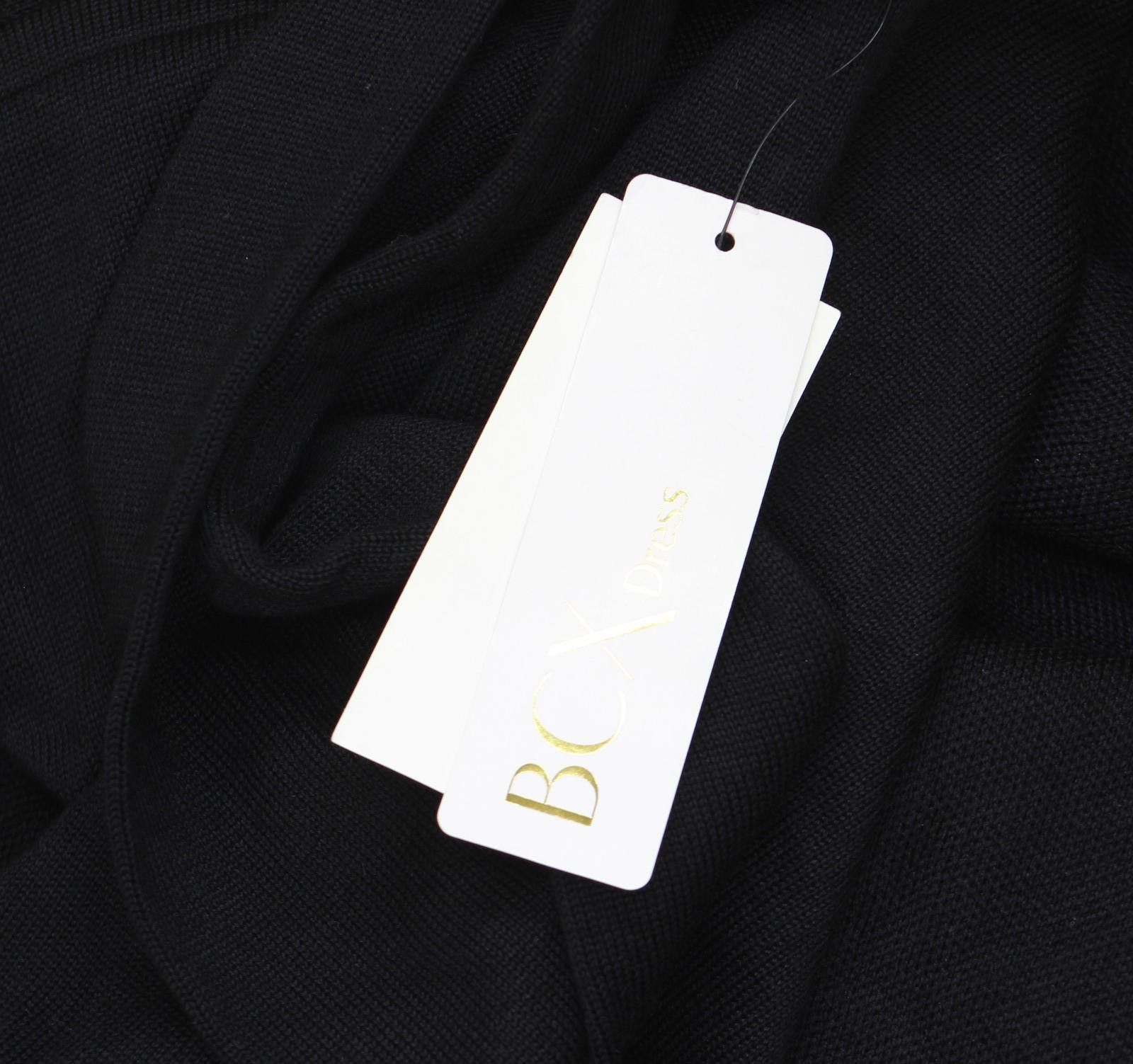 Other Nwt Bcx Pearl-collar 3/4 Sleeve Dress 1104m8m Black Xs Size XS / US 0-2 / IT 36-38 - 3 Thumbnail