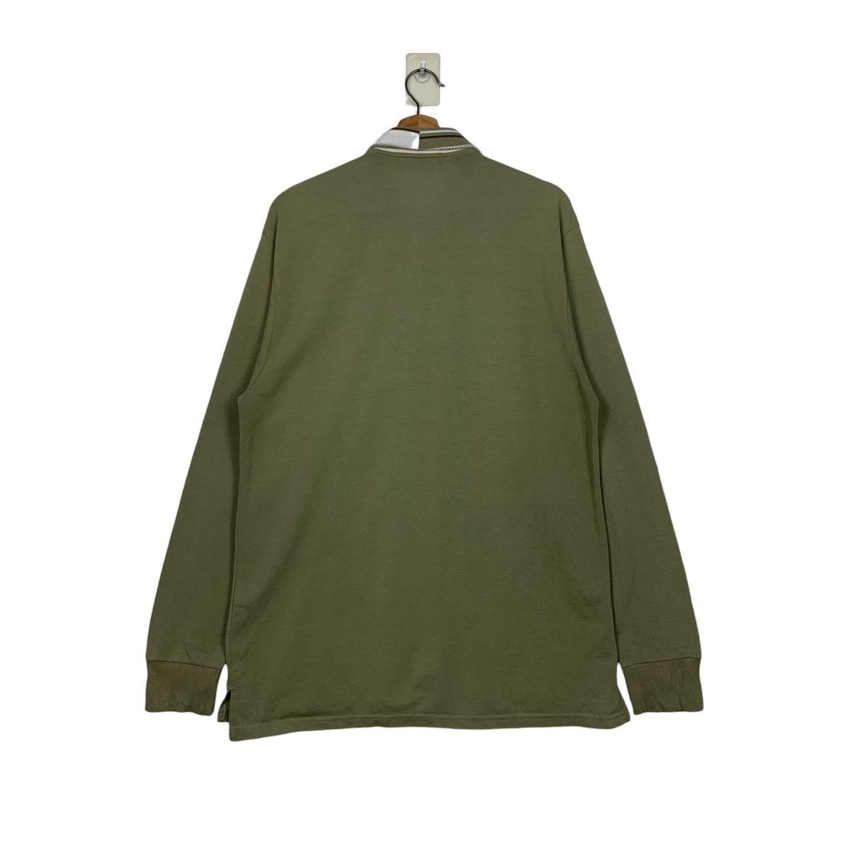 Gianni Valentino 90’s GIANNI VALENTINO Classic Long Sleeve Polos #2607-C117 Size US L / EU 52-54 / 3 - 9 Thumbnail