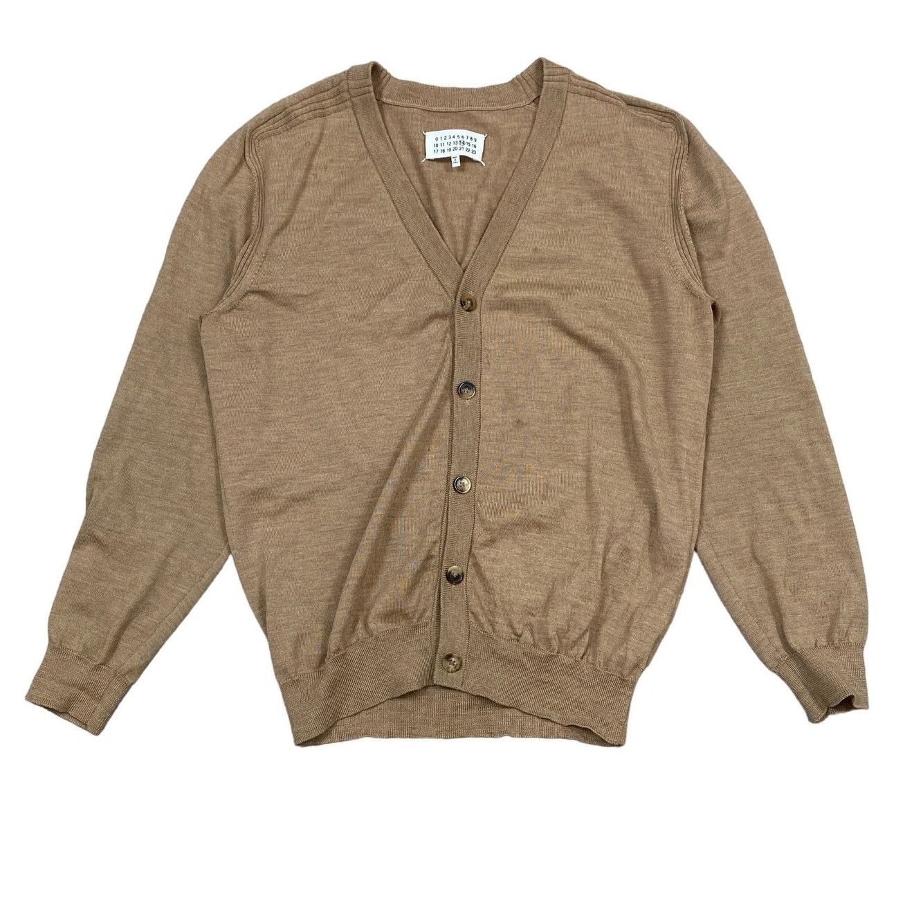 Designer × Maison Margiela Maison Martin Margiela Wool Button Cardigan Men's 14 Preppy Size US L / EU 52-54 / 3 - 1 Thumbnail
