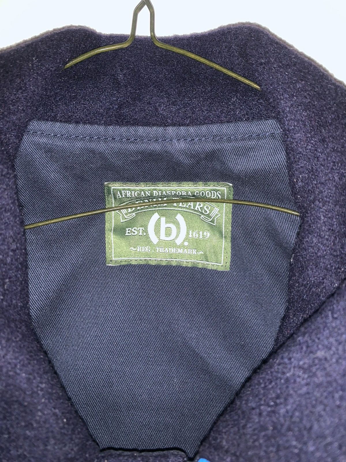 (B).Stroy × DENIM TEARS Wool Varsity Jacket Size L Size US L / EU 52-54 / 3 - 2 Thumbnail