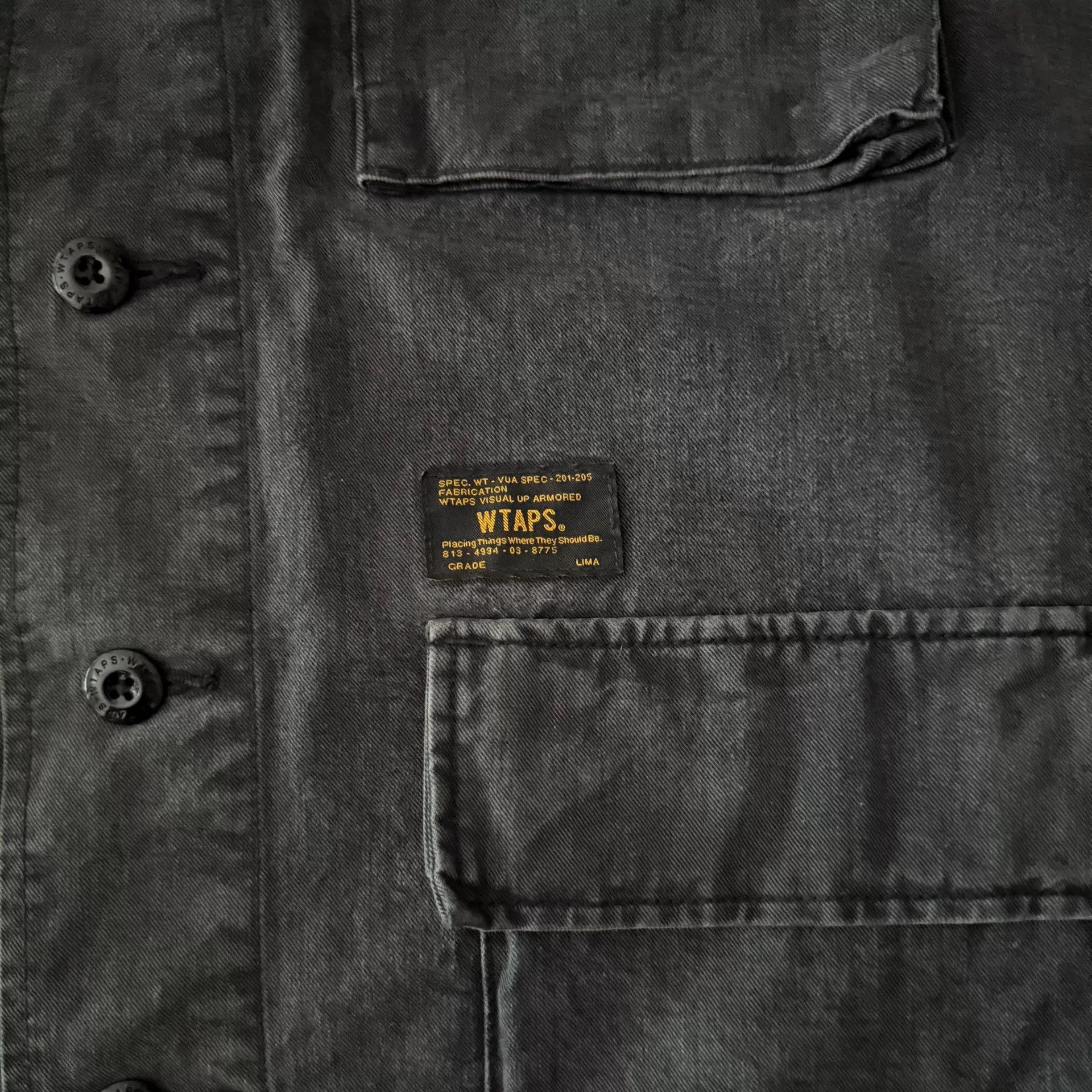 Wtaps Wtaps 17ss Jungle Washed Four-Pocket Jacket Size US L / EU 52-54 / 3 - 7 Thumbnail