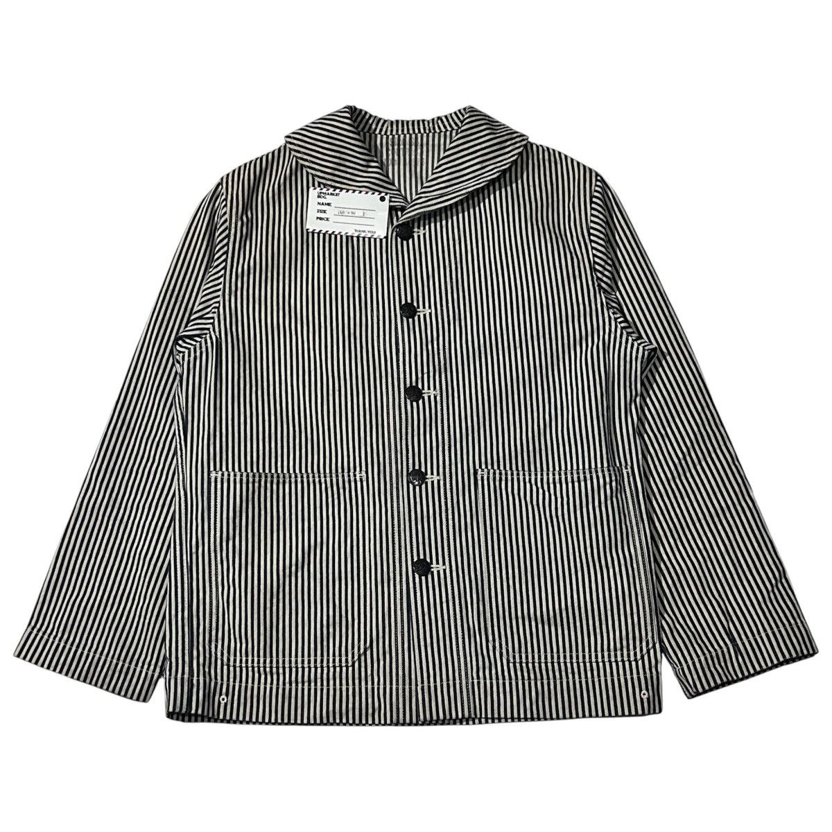 LIKE NEW! Buzz Rickson’s Navy WWII Utility Hickory Jacket