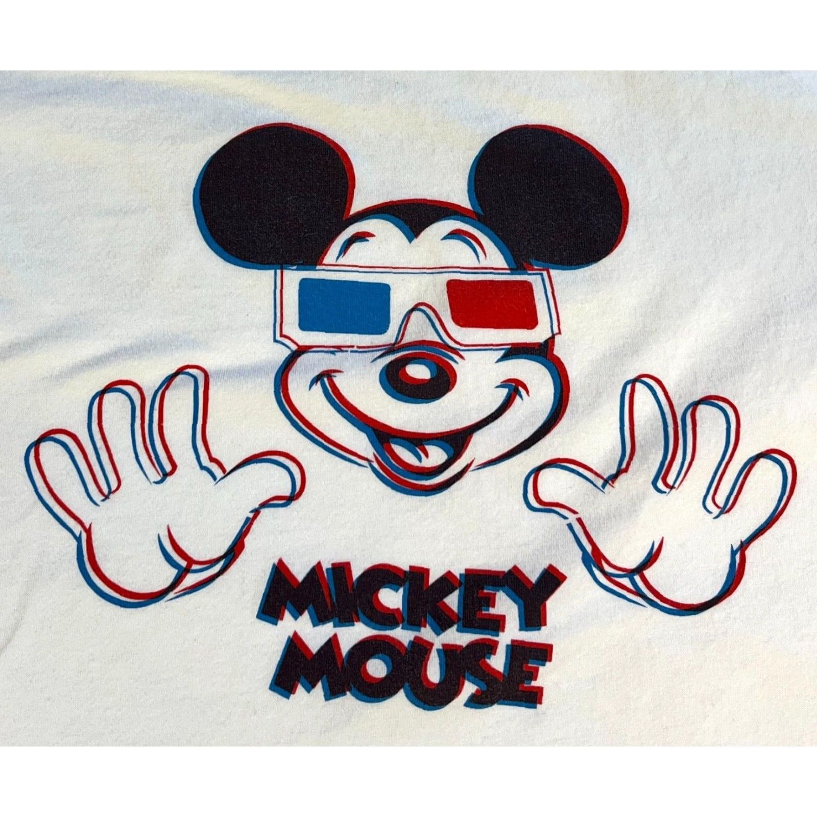 Uniqlo UNIQLO x Disney MOUSE 3D T-SHIRT Unisex Adults M White Cotton Short Sleeve Crew Neck Mickey Mouse Vintage Size US M / EU 48-50 / 2 - 3 Thumbnail