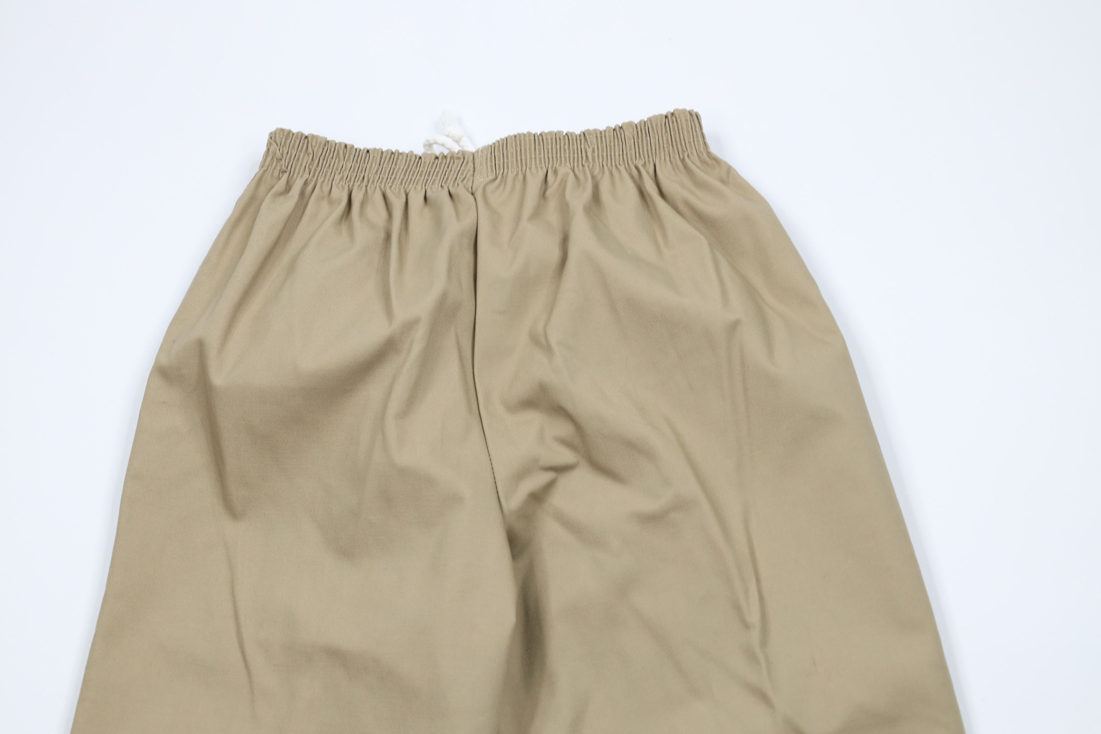Vintage Vintage 90s Streetwear Blank Tapered Leg Pants Beige Size 26" / US 2 / IT 38 - 12 Thumbnail
