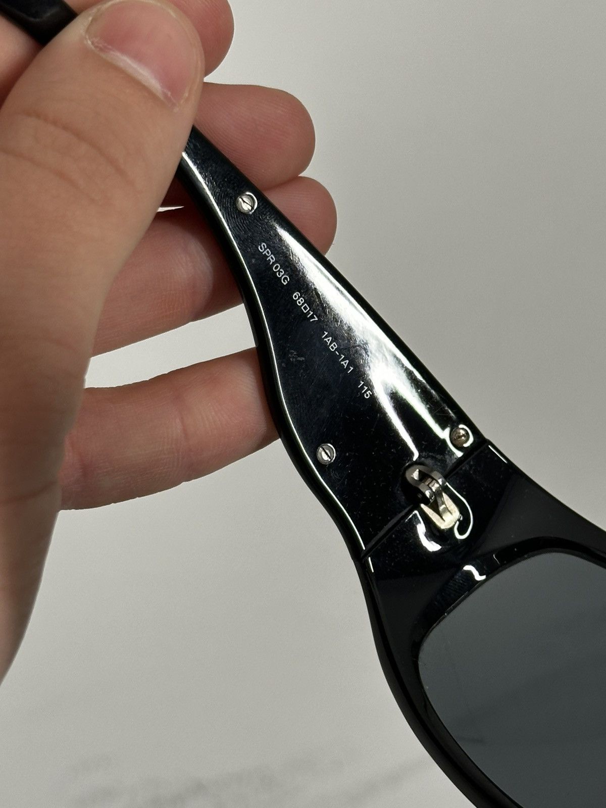 Prada Prada Chrome Flames SS2004/05 Sunglasses With Case Size ONE SIZE - 11 Thumbnail