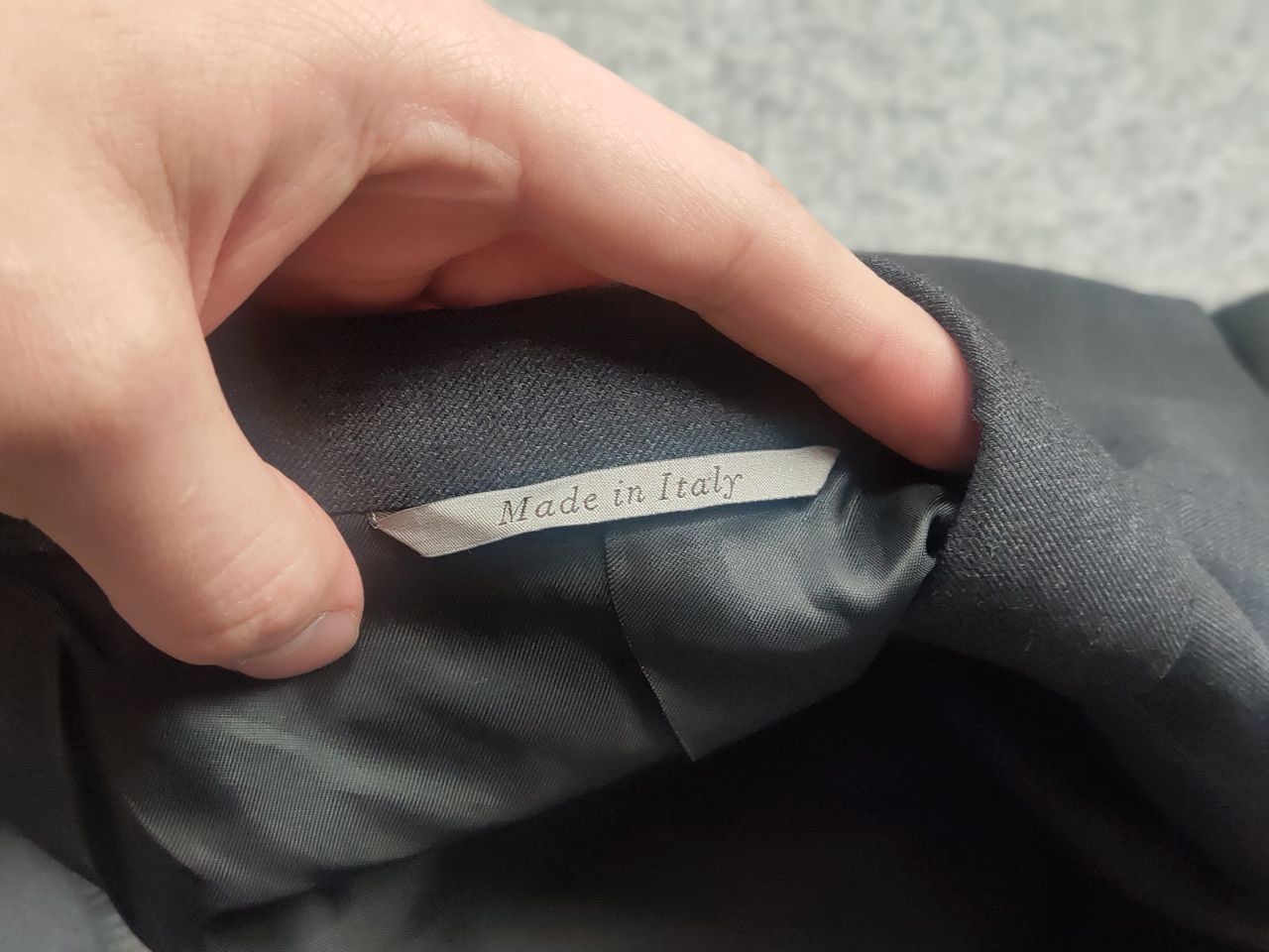Canali Canali Italy Design 2 button Business Classic Suit Gray wool Size 50R - 18 Thumbnail