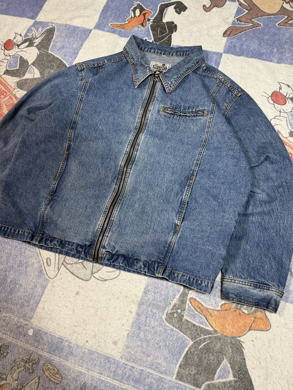 Levi's Vintage Levi’s silver tab denim jacket Size US XL / EU 56 / 4 - 2 Thumbnail
