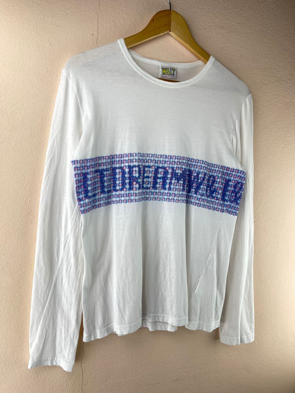Walter Van Beirendonck Walter Van Bereindonck W&LT Spellout Long Sleeve Logo Tee Size US M / EU 48-50 / 2 - 2 Thumbnail