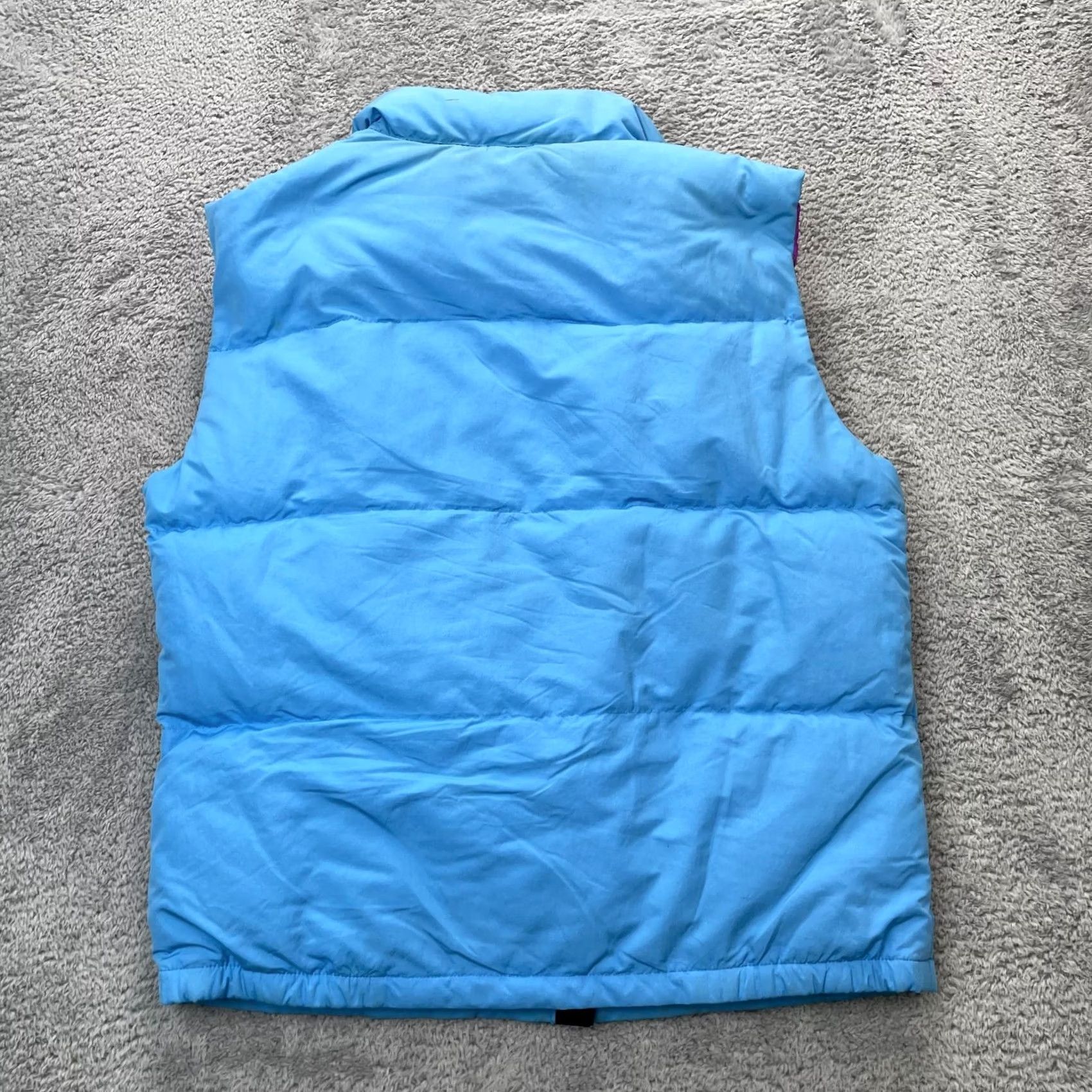 The North Face VINTAGE The North Face Vest Mens Medium Blue Purple Puffer Insulated Hiking Size US M / EU 48-50 / 2 - 7 Thumbnail