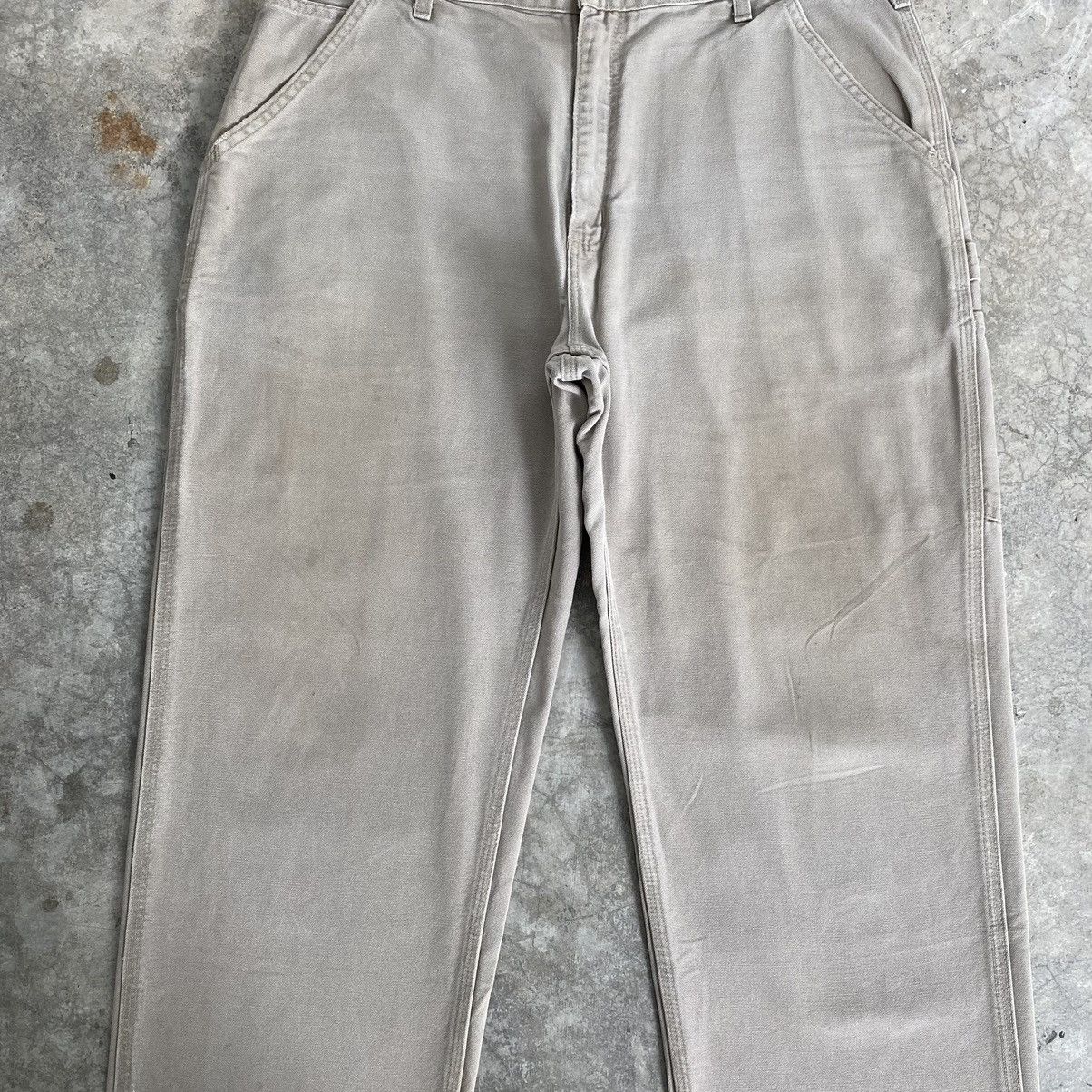 Carhartt Vintage Carhartt Desert Grey Carpenter Workwear Pants Size US 36 / EU 52 - 7 Thumbnail