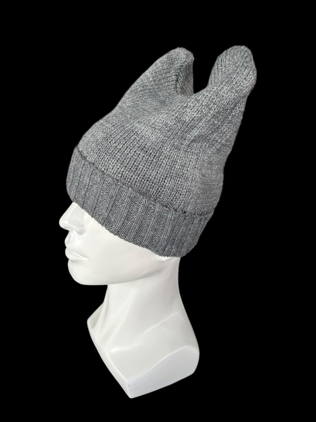 Japanese Brand × Kapital × Vintage Devil Horn knitt Beanie Hats Rare🎌☠️☠️ Size ONE SIZE - 4 Thumbnail