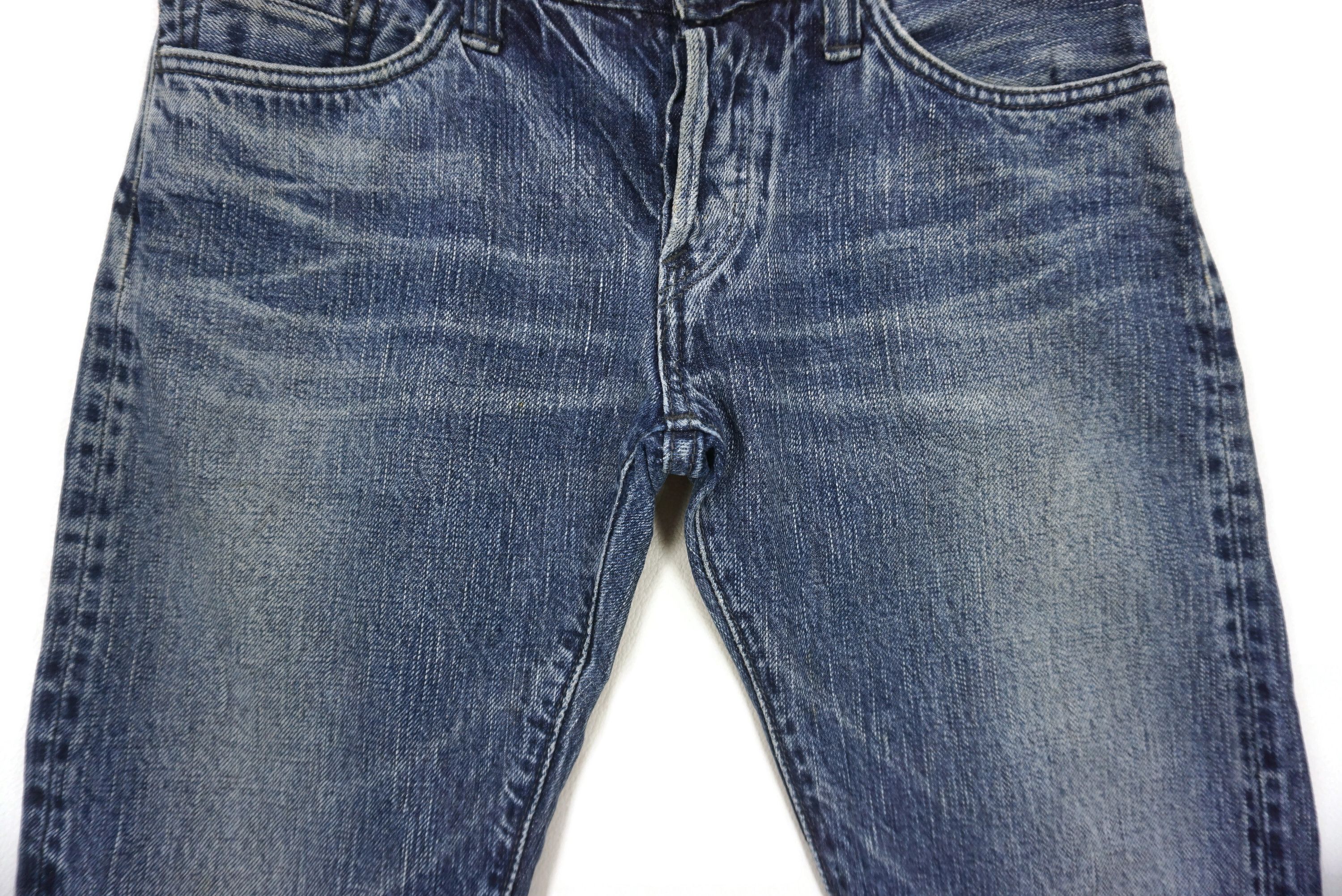 Japanese Brand FULLCOUNT Selvedge Jeans fits W28xL29 Low-Rise Straight Leg Size US 28 / EU 44 - 6 Thumbnail