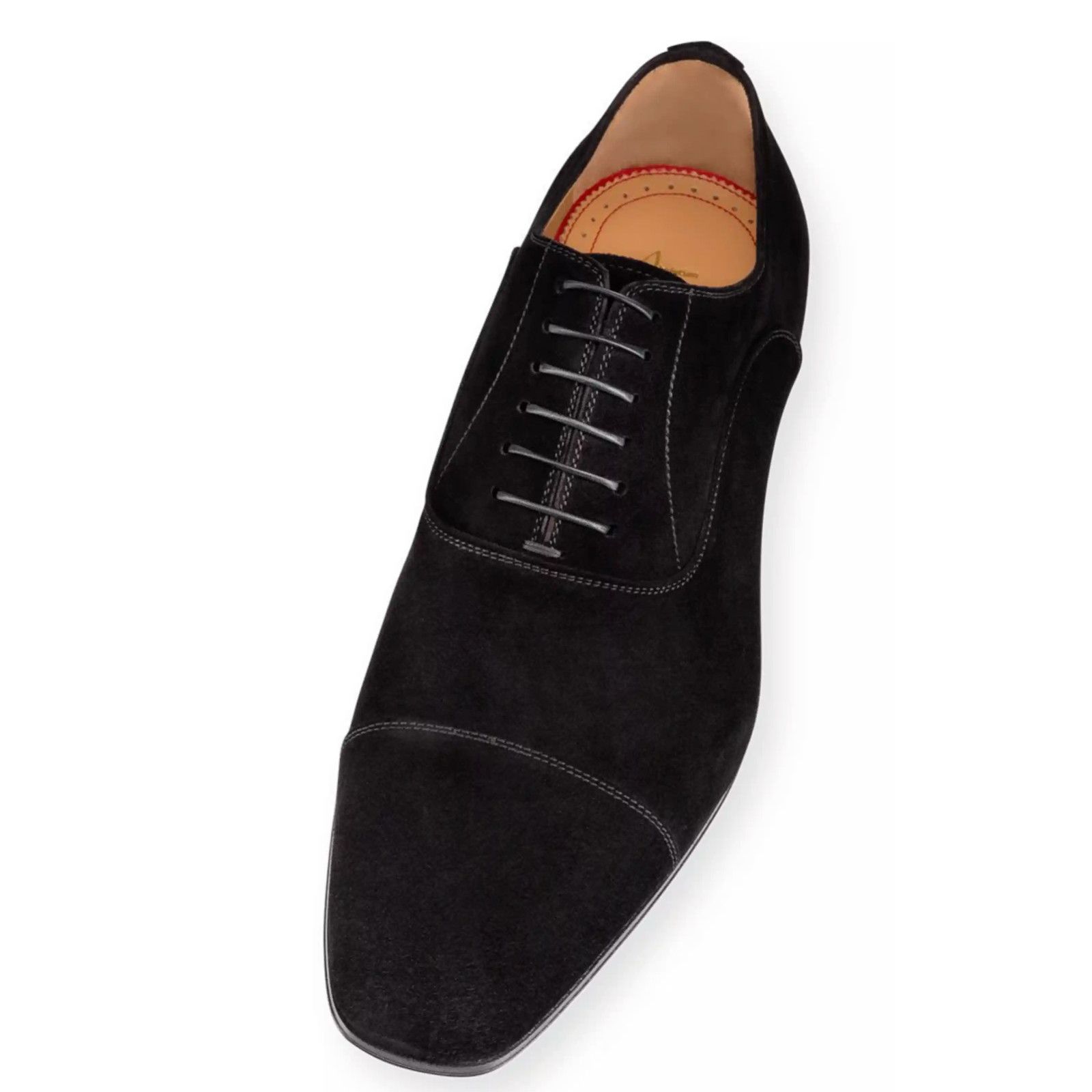 Christian Louboutin Christian Louboutin Suede Lace Up Oxford Dress Loafer 45 12 Size US 12 / EU 45 - 6 Thumbnail