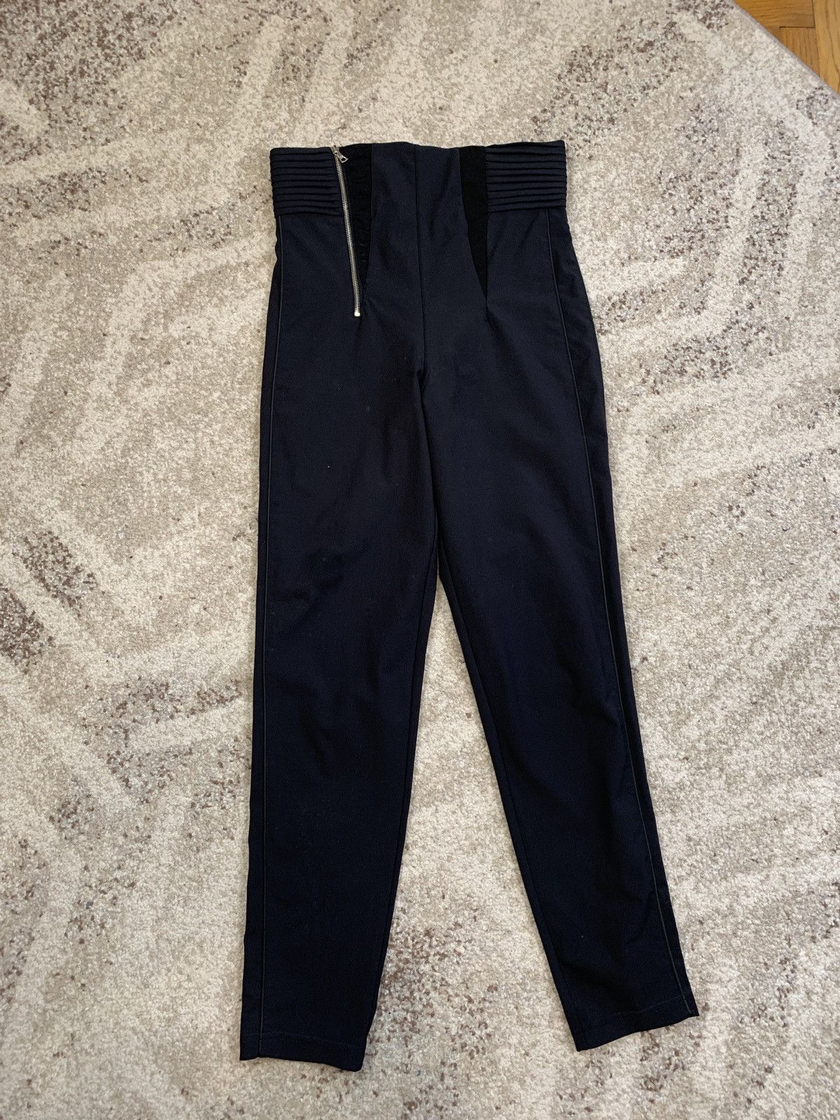 Marithe + Francois Girbaud × Vintage Marithe Francois Girbaud Black Designer Pants IT 42 Size 28" / US 6 / IT 42 - 1 Thumbnail