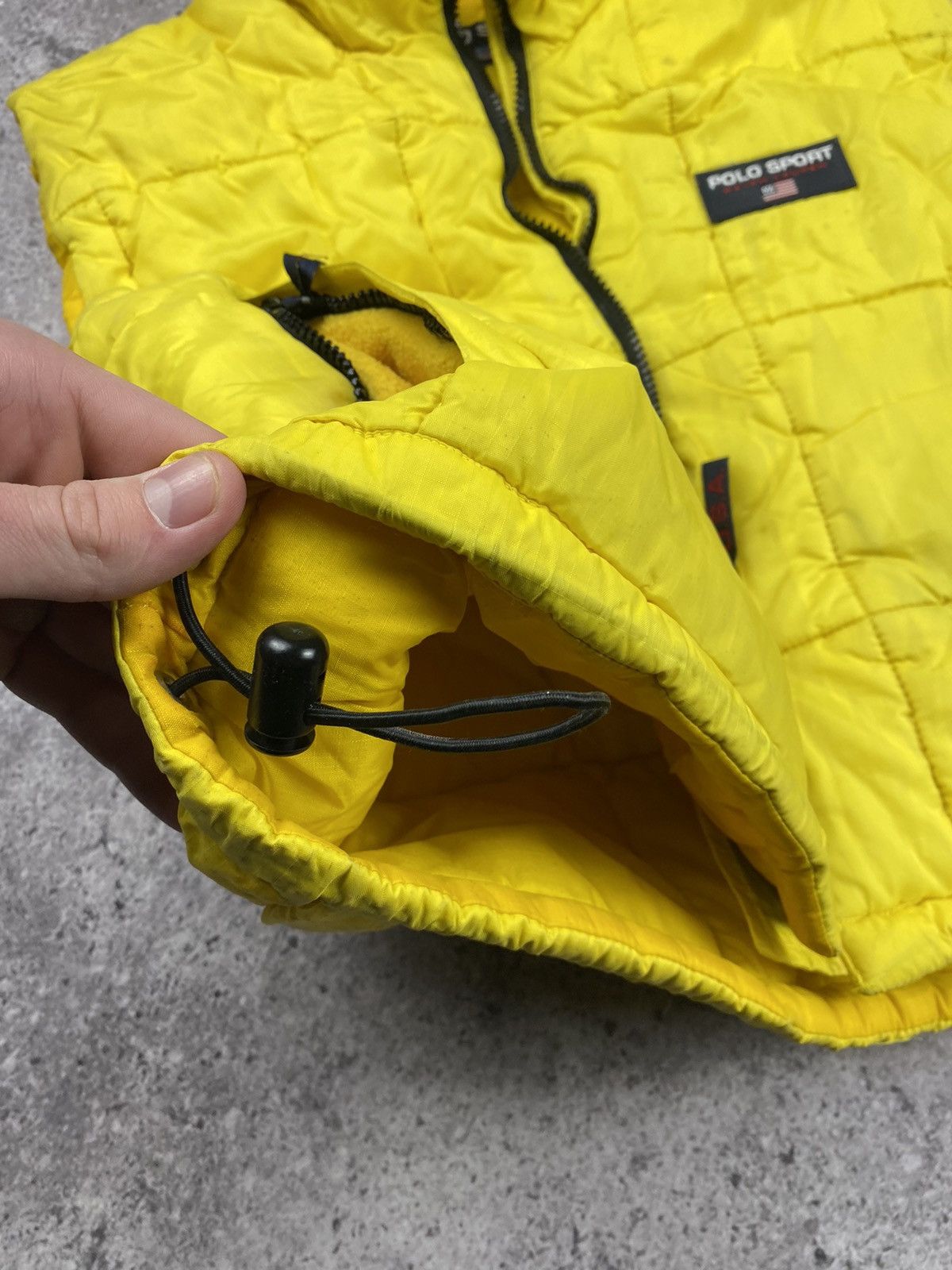 Japanese Brand × Polo Ralph Lauren × Vintage Vintage Polo Sport Down cropped Vest Puffer Size S / US 4 / IT 40 - 11 Thumbnail