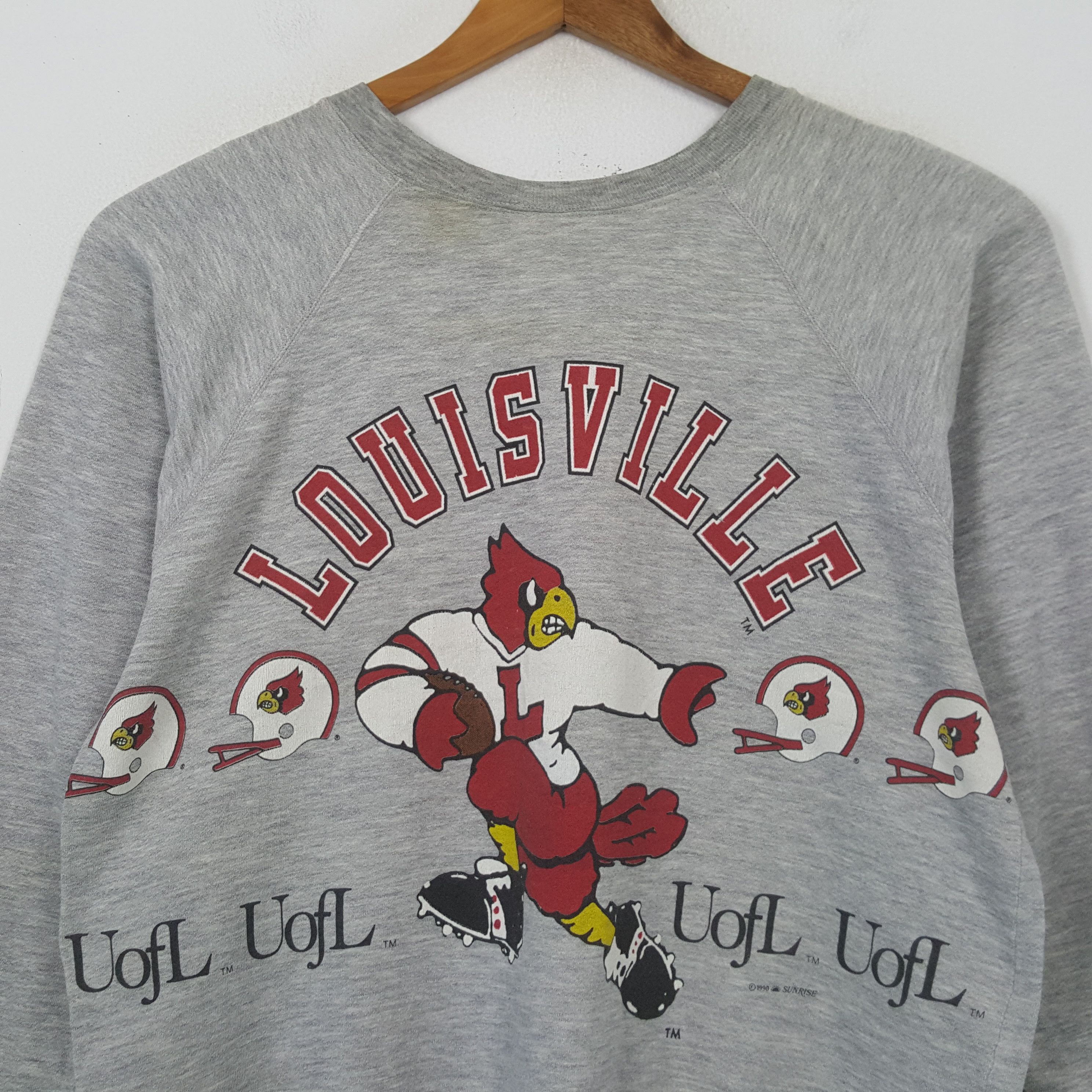 NFL Vintage Louis Ville NFL American Football Sweatshirt RR6 Size US M / EU 48-50 / 2 - 4 Thumbnail
