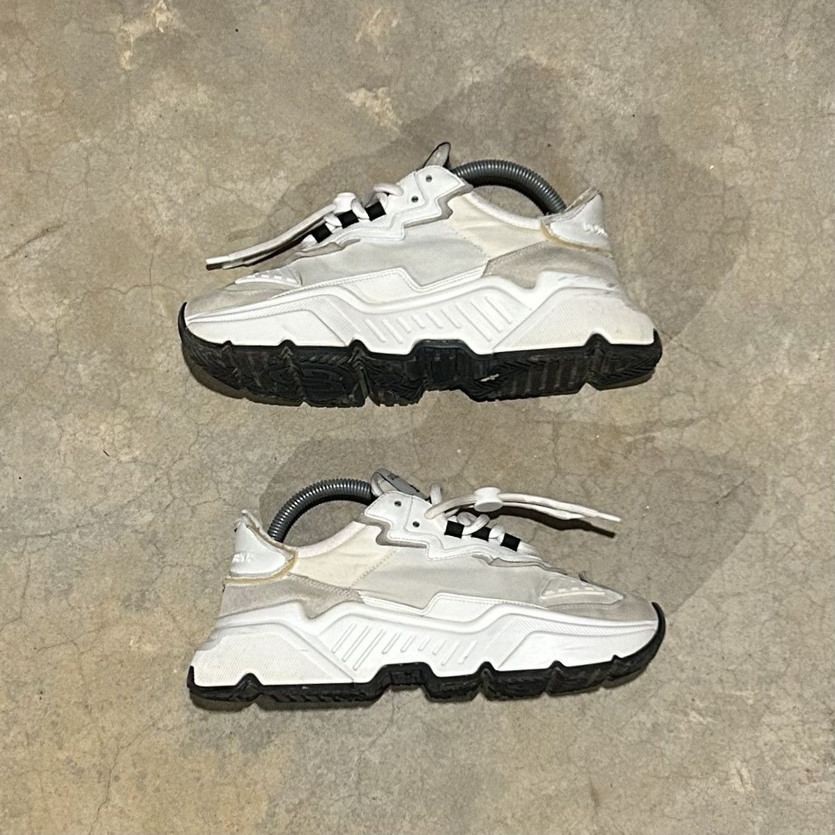 Dolce & Gabbana Dolce & Gabbana Daymaster Mixed Material Sneakers US 7.5 Size US 7.5 / EU 40-41 - 4 Thumbnail