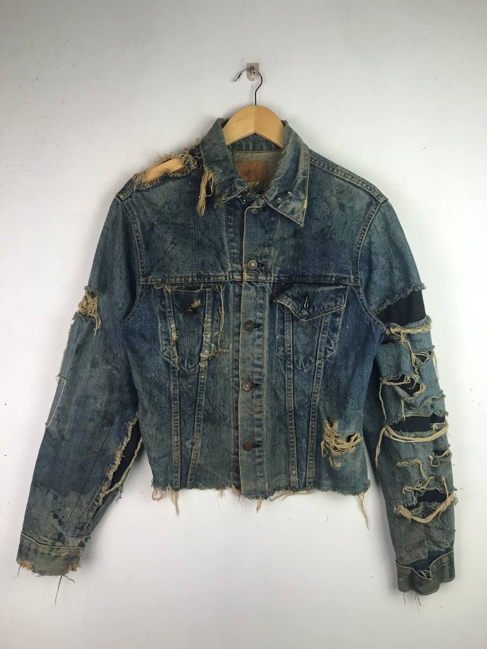 Levi's Vintage Levis Distressed Seditionaries punk jacket(custom) Size US M / EU 48-50 / 2 - 1 Thumbnail