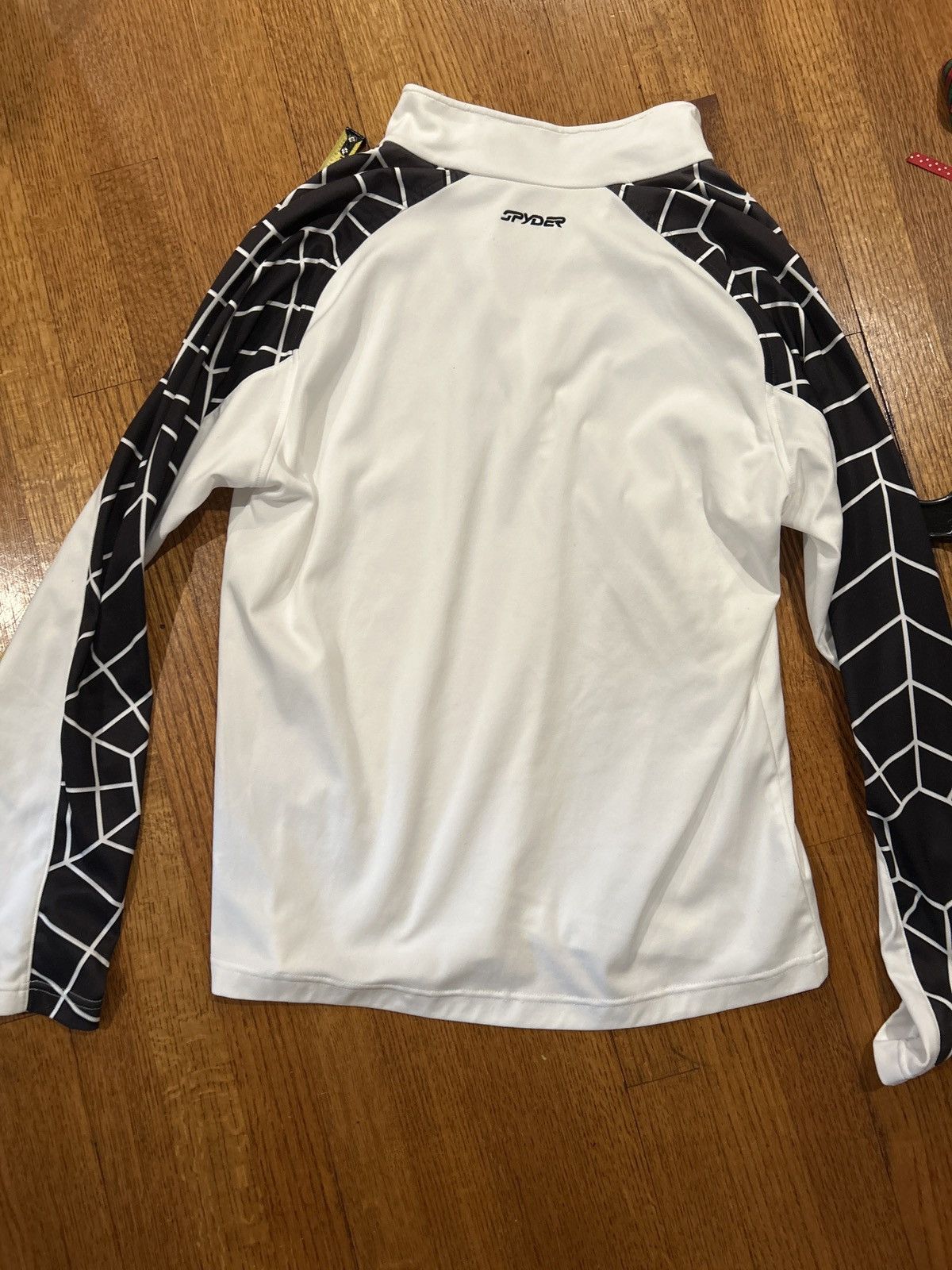 Spyder Spyder Quarter Zip White and Black Size US M / EU 48-50 / 2 - 5 Thumbnail