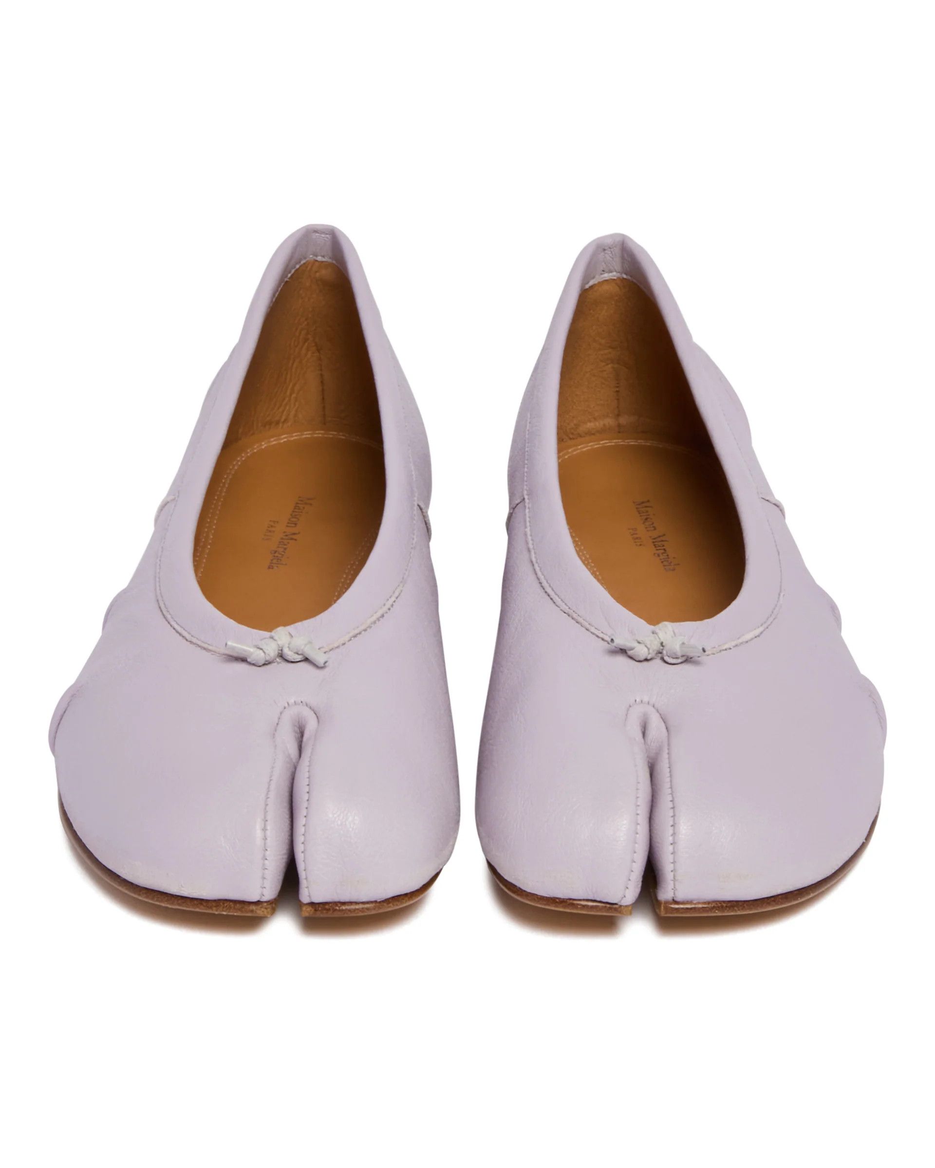 oc11z0825 Tabi Ballet Flats in Lilac