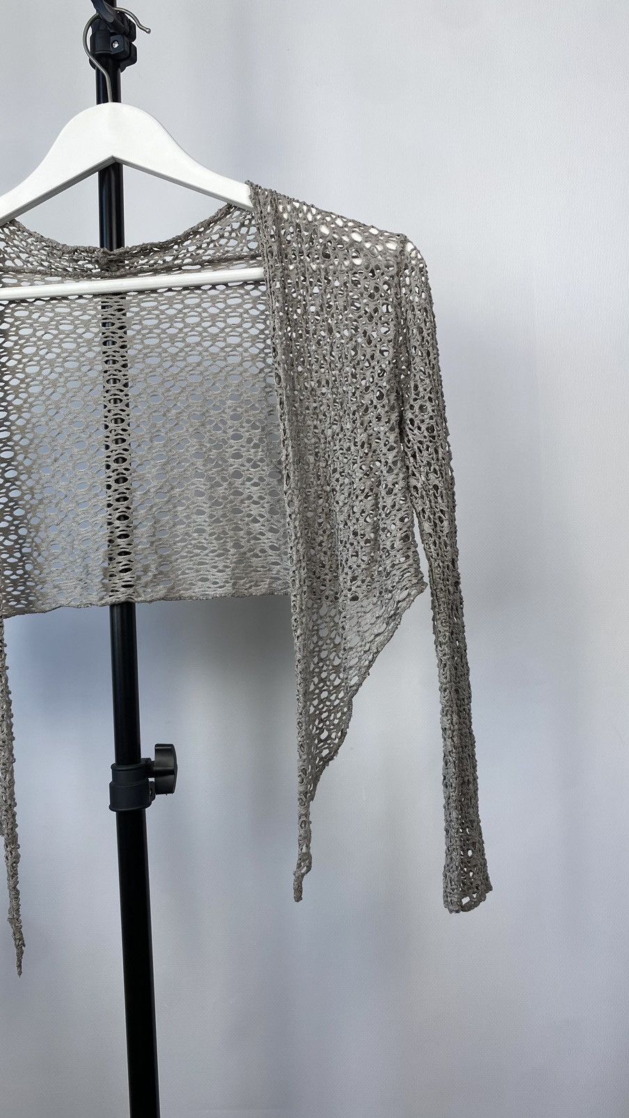 Other Vintage Japanese Longsleeve Mesh Rick Owens Style Y2k Opium Size S / US 4 / IT 40 - 4 Thumbnail
