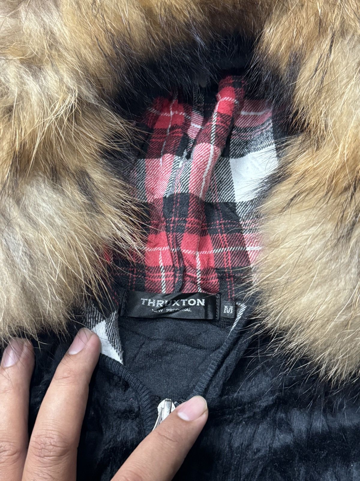 Hysteric Glamour × Japanese Brand × Le Grande Bleu (L.G.B.) Fur Velvet Black Thruxron Hoodie Japanese Style Size US M / EU 48-50 / 2 - 5 Thumbnail